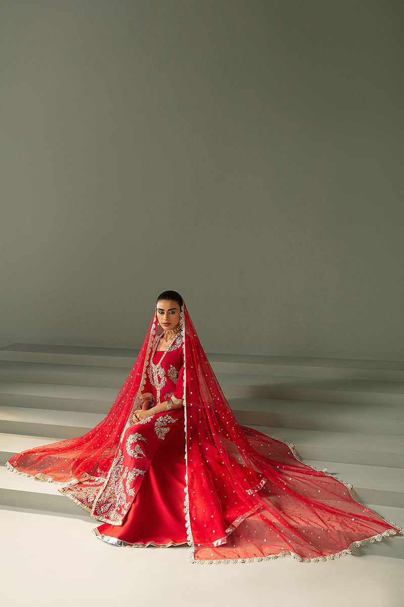 Haute Form | Luxury Eid Formals | LAAL JORA - Official Haute Form - Agha Fabrics UK