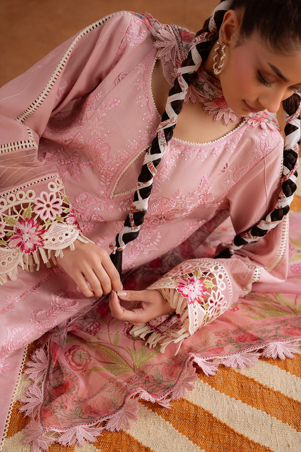 Saira Rizwan | Laanem Summer Lawn 25 | LEYLA-B-SRL25-04