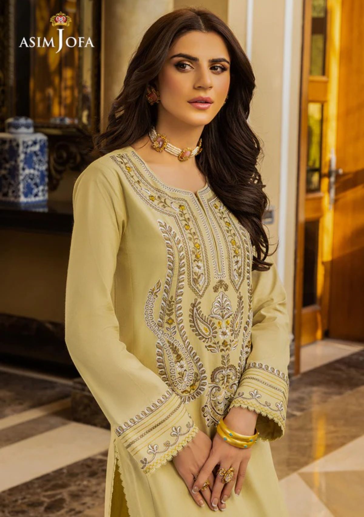 Lawn Collection - Asim Jofa - Festive - AJPE#44 - Official Asim Jofa - Agha Fabrics UK