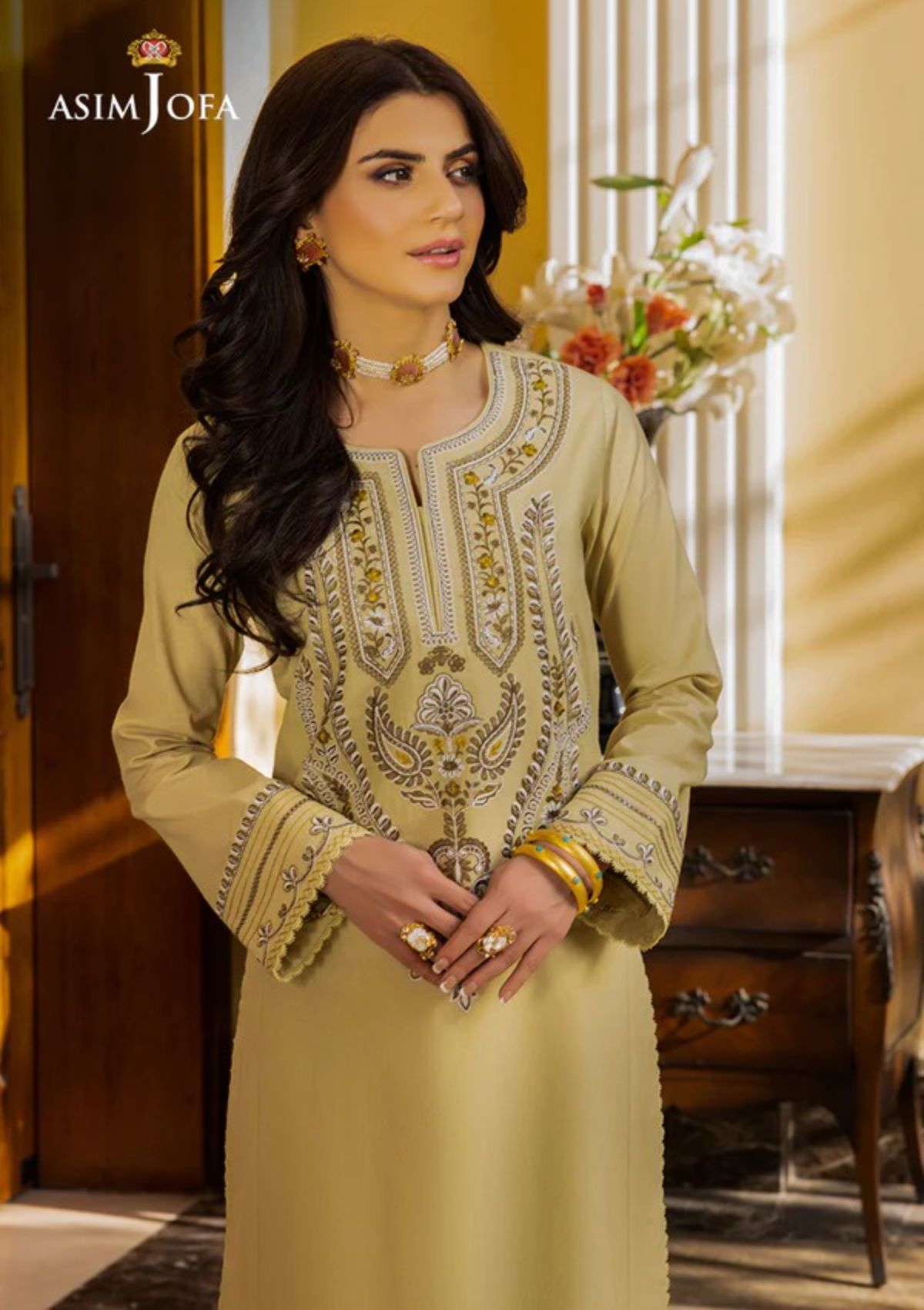 Lawn Collection - Asim Jofa - Festive - AJPE#44 - Official Asim Jofa - Agha Fabrics UK