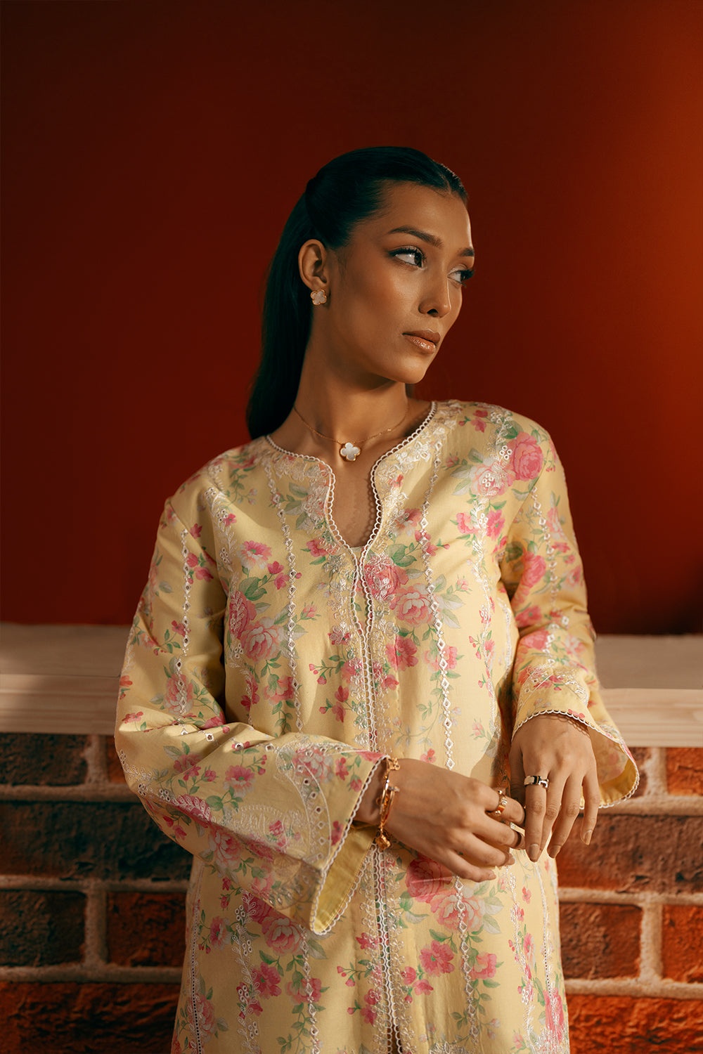 Saira Rizwan | Joolie Co ords | YELLOW-JBP25-01