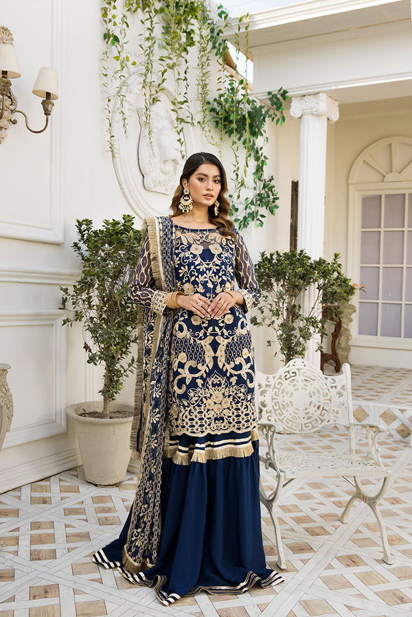 House of Nawab | Luxury Formals | GHAFIR A - Official House of Nawab - Agha Fabrics UK