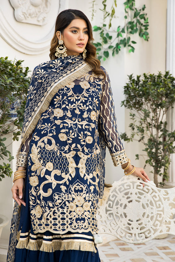 House of Nawab | Luxury Formals | GHAFIR A - Official House of Nawab - Agha Fabrics UK