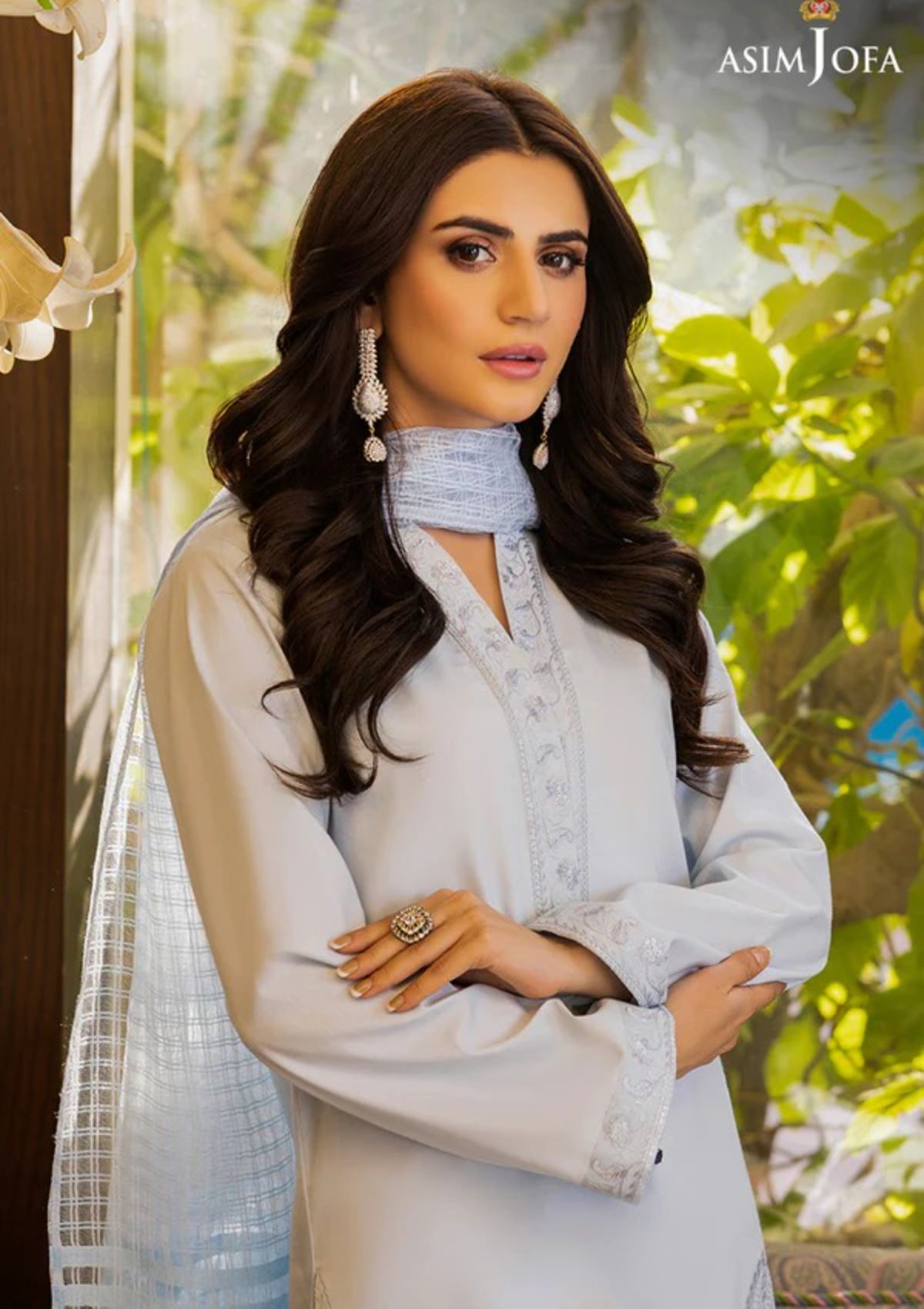 Lawn Collection - Asim Jofa - Festive - AJPE#46 - Official Asim Jofa - Agha Fabrics UK