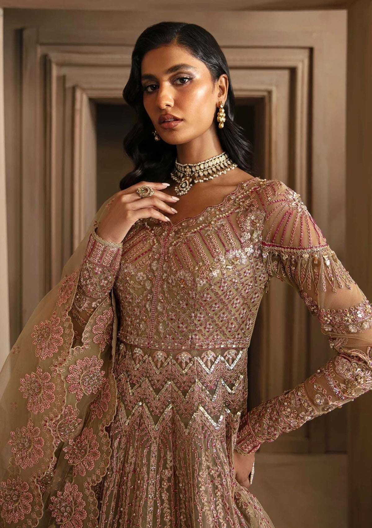 Formal Collection - Akbar Aslam - Deewani - AAD24#1554 - Vespera - Official Akbar Aslam - Agha Fabrics UK