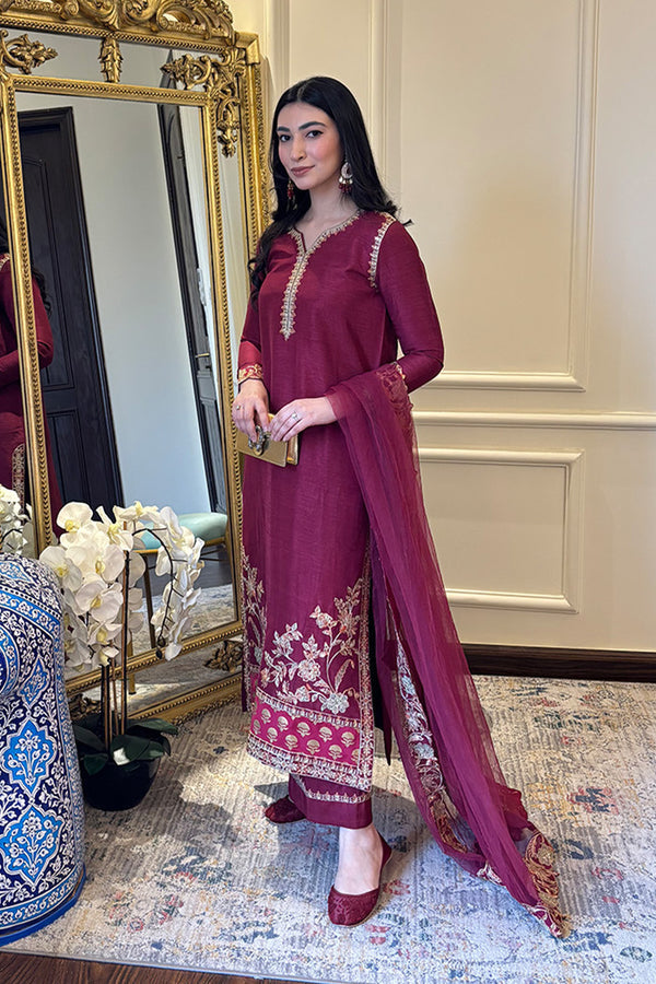 Maryum N Maria Allure Luxe | AURUM - MS50319 - Official Maryum N Maria - Agha Fabrics UK