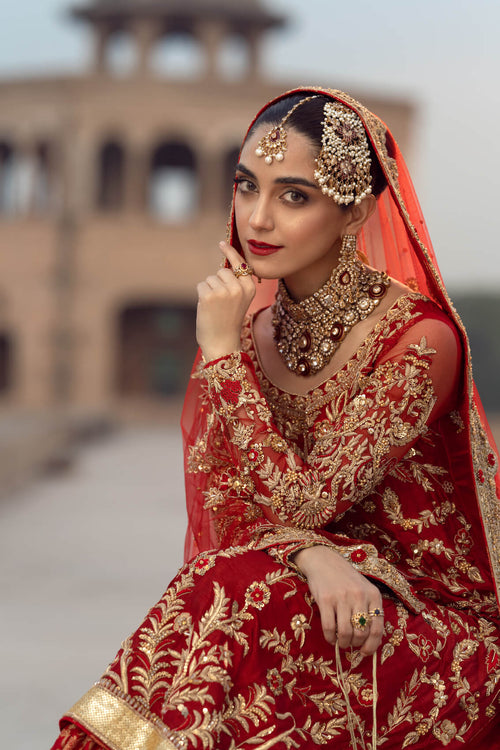 Maya | Wedding Formal Ulfat | SURKH - Official Maya - Agha Fabrics UK