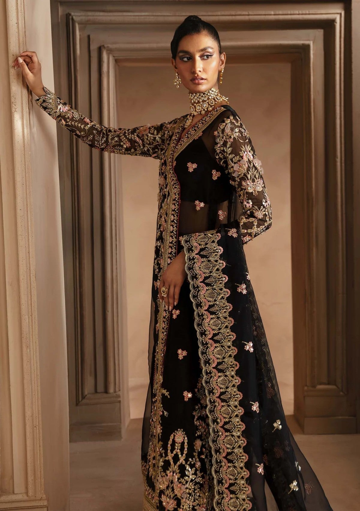 Formal Collection - Akbar Aslam - Deewani - AAD24#1558 - Elysia - Official Akbar Aslam - Agha Fabrics UK