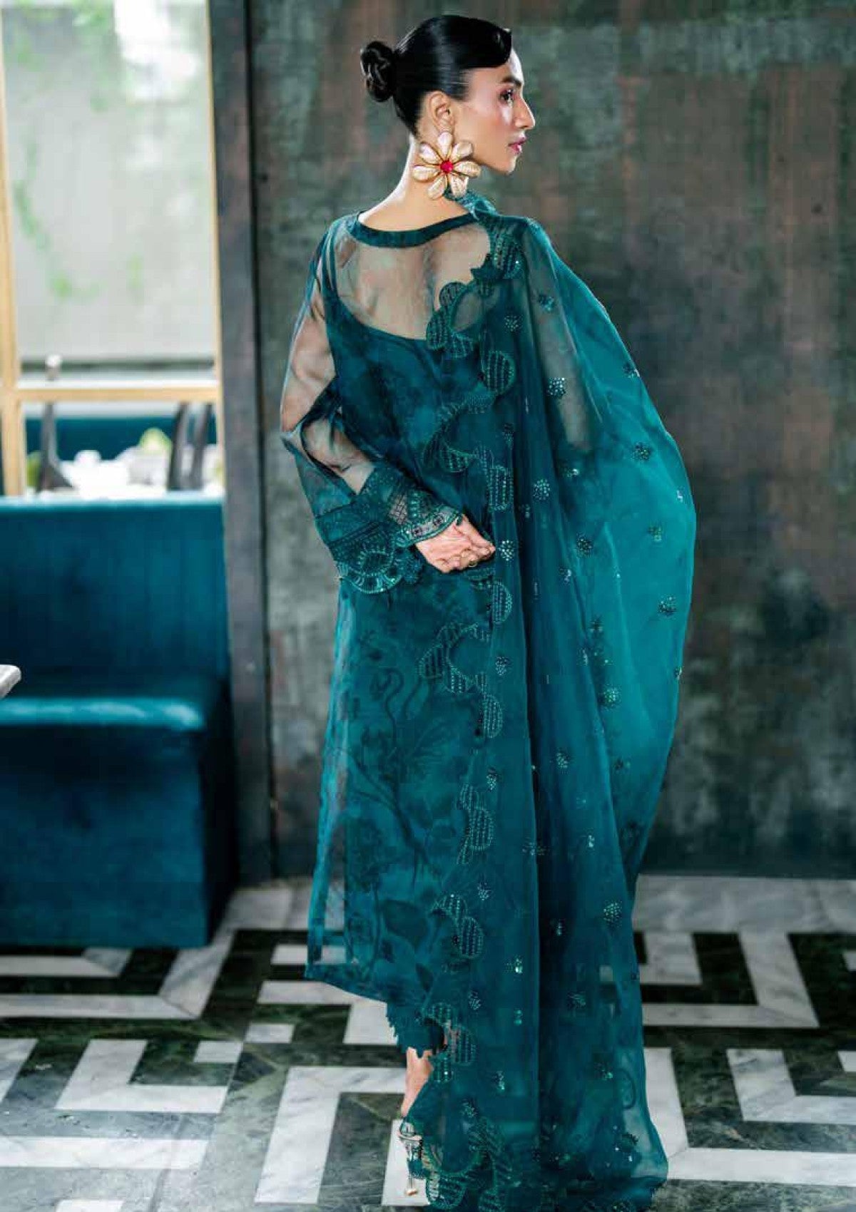 Formal Collection - Nureh - Ballerina - NB24#152 - Official Nureh - Agha Fabrics UK