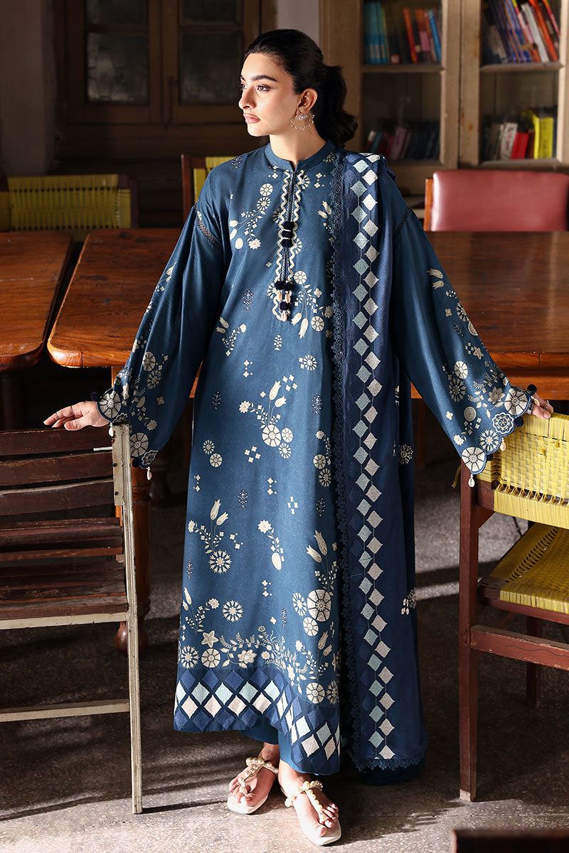 Cross Stitch | Khaddar Linen 25 | DREAMY DUNE - Official Cross Stitch - Agha Fabrics UK