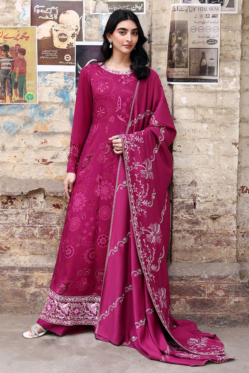 Cross Stitch | Khaddar Linen 25 | FUCHSIA THREAD - Official Cross Stitch - Agha Fabrics UK