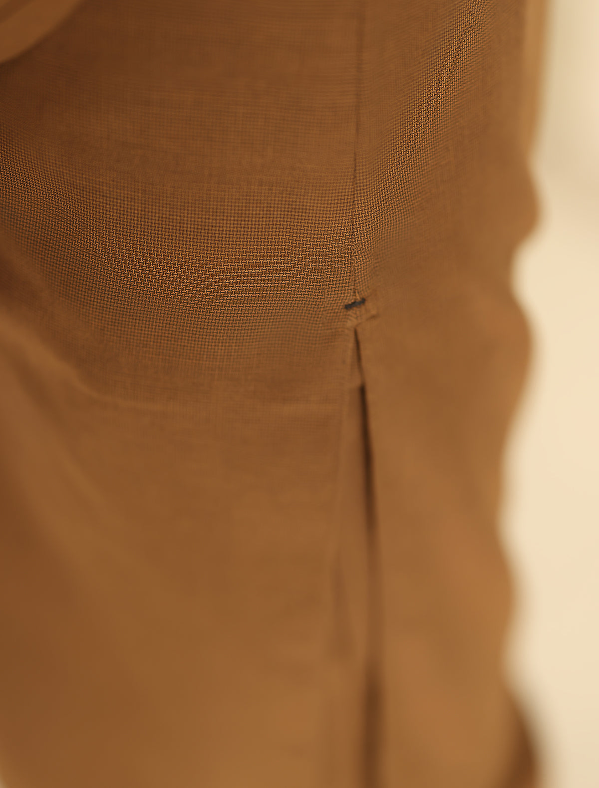 Pakistani Menswear | Ismail Farid - TAN KURTA PAJAMA