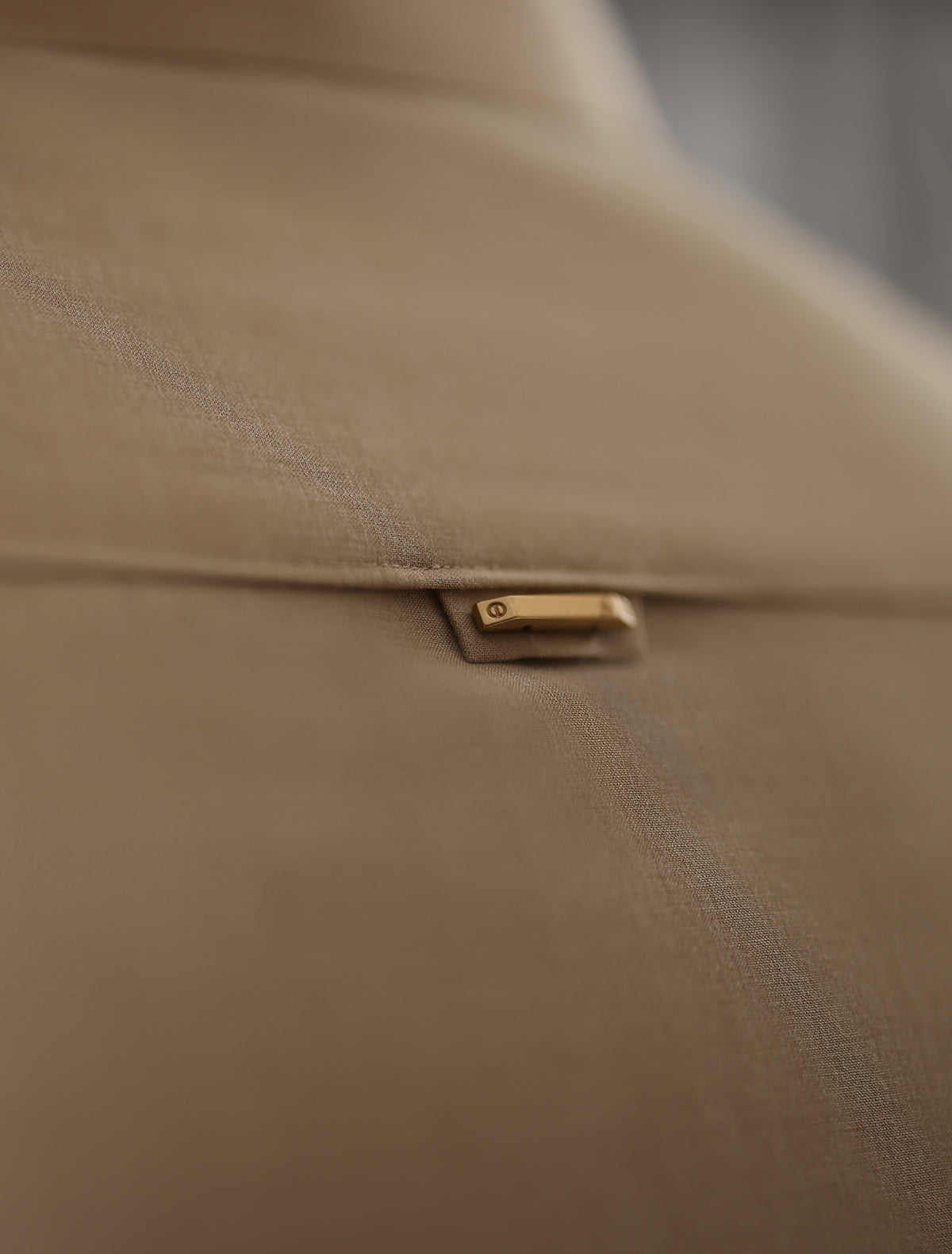 Pakistani Menswear | Ismail Farid - BEIGE LOGO-EMBROIDERED KAMEEZ SHALWAR