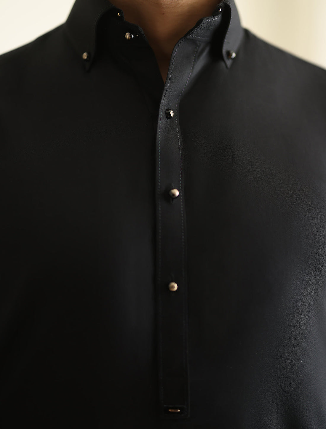 Pakistani Menswear | Ismail Farid - JET BLACK OUTFIT
