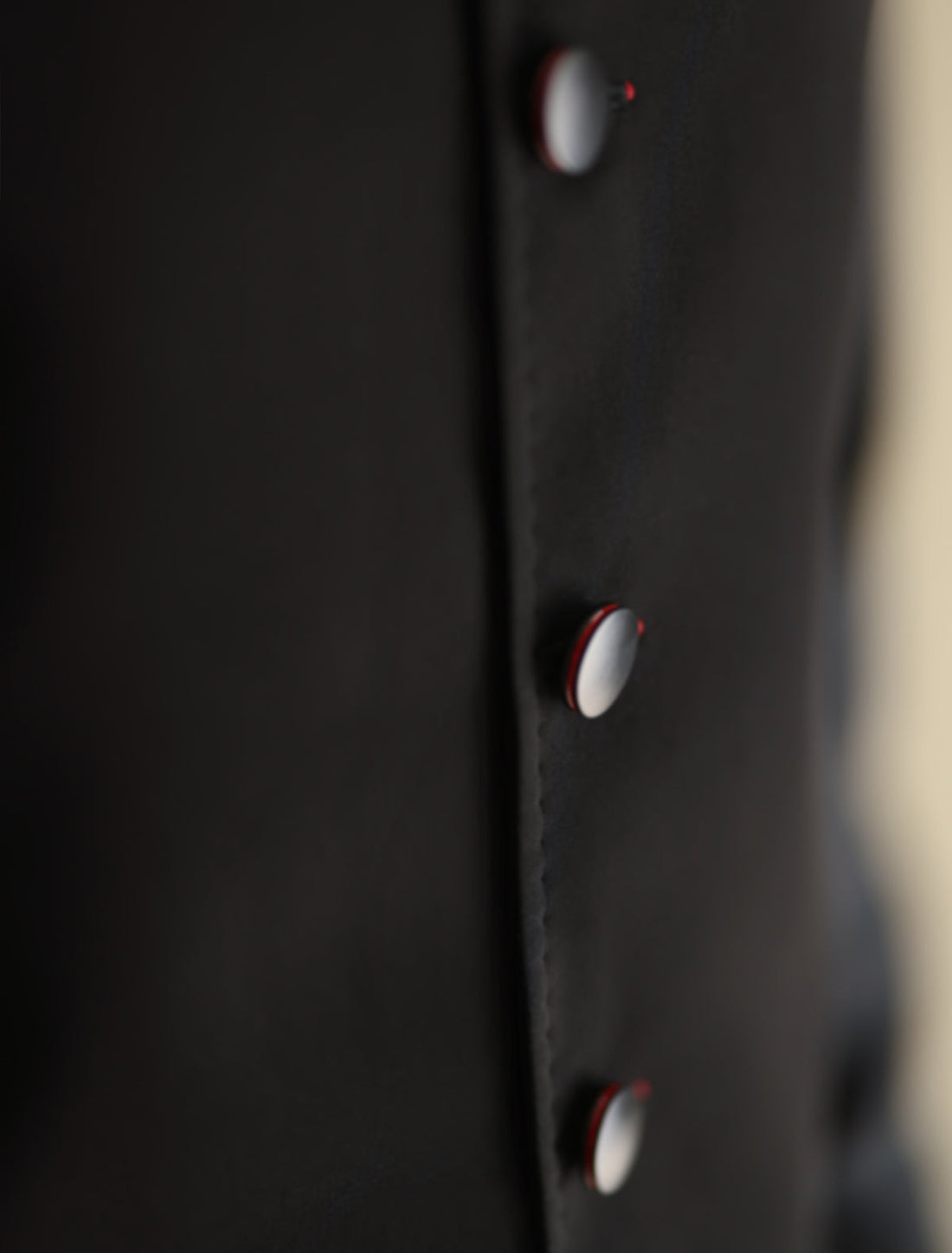 Pakistani Menswear | Ismail Farid - THE VERY DARK BLACK WAISTCOAT