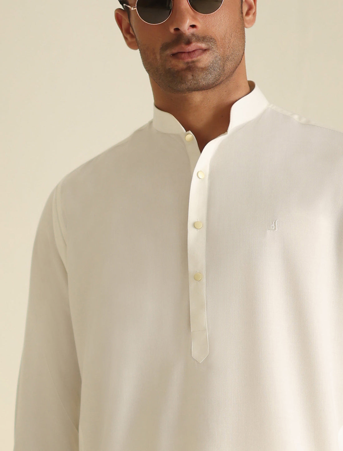 Pakistani Menswear | Ismail Farid - CREAM KAMEEZ SHALWAR
