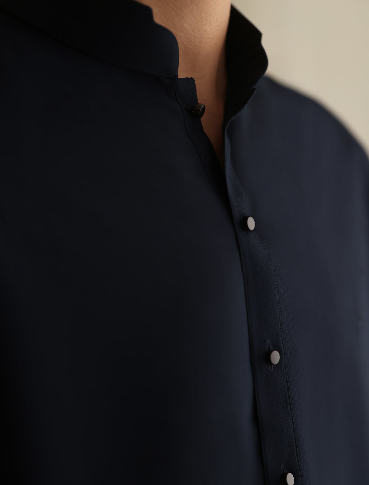 Pakistani Menswear | Ismail Farid - NAVY KAMEEZ SHALWAR