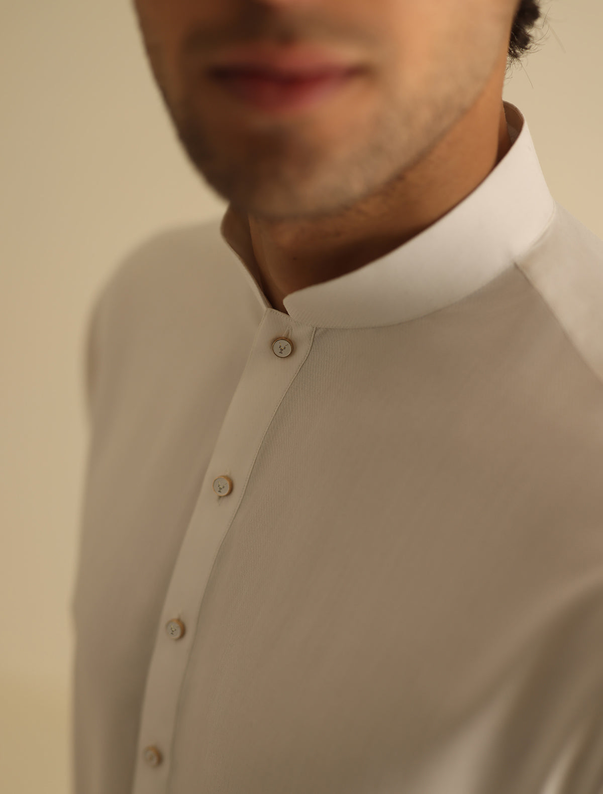 Pakistani Menswear | Ismail Farid - OFF-WHITE PREMIUM KAMEEZ SHALWAR