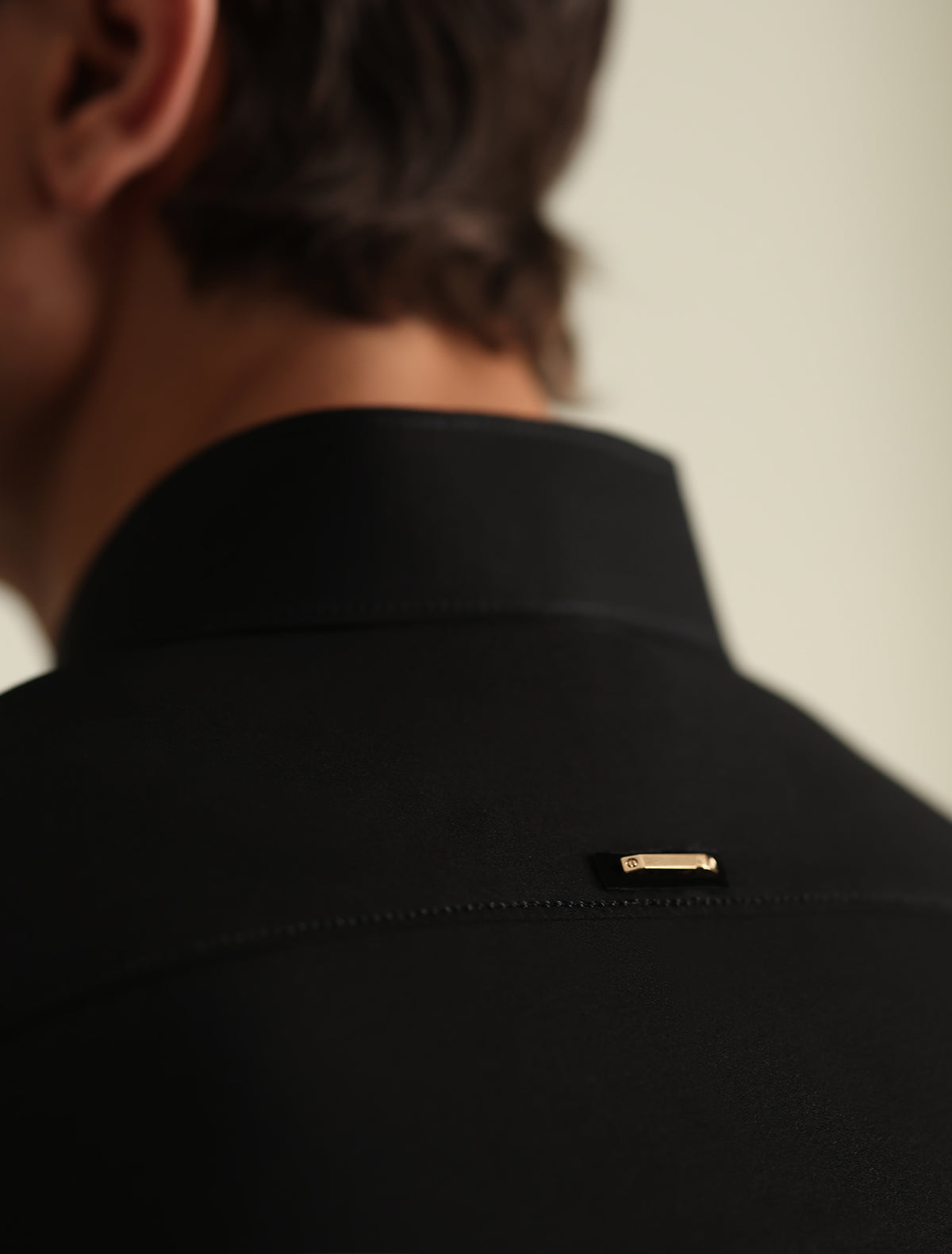 Pakistani Menswear | Ismail Farid RICH BLACK KURTA PAJAMA-