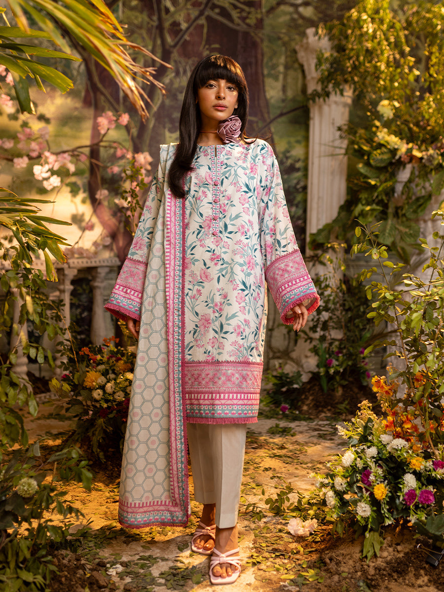 Salitex | Izel Lawn 24 | 3PC UNSTITCHED DIGITAL PRINTED & EMBROIDERED LAWN SUIT