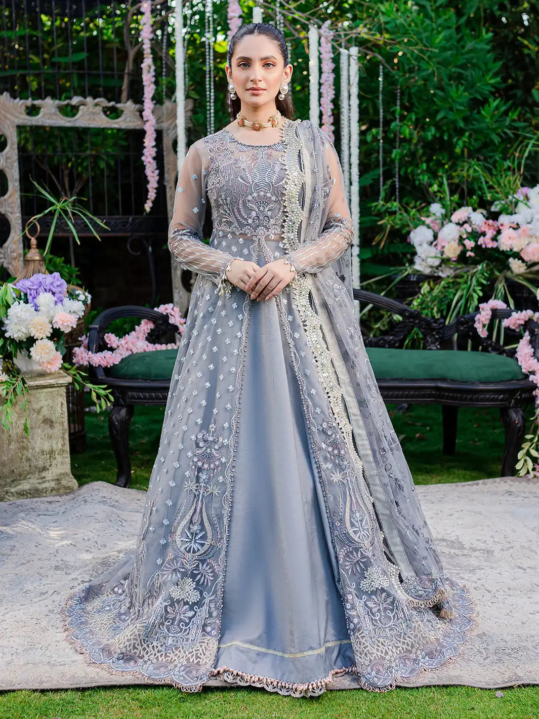 Izel | Luxury Collection | JASHN E BAHARA - Official Izel - Agha Fabrics UK