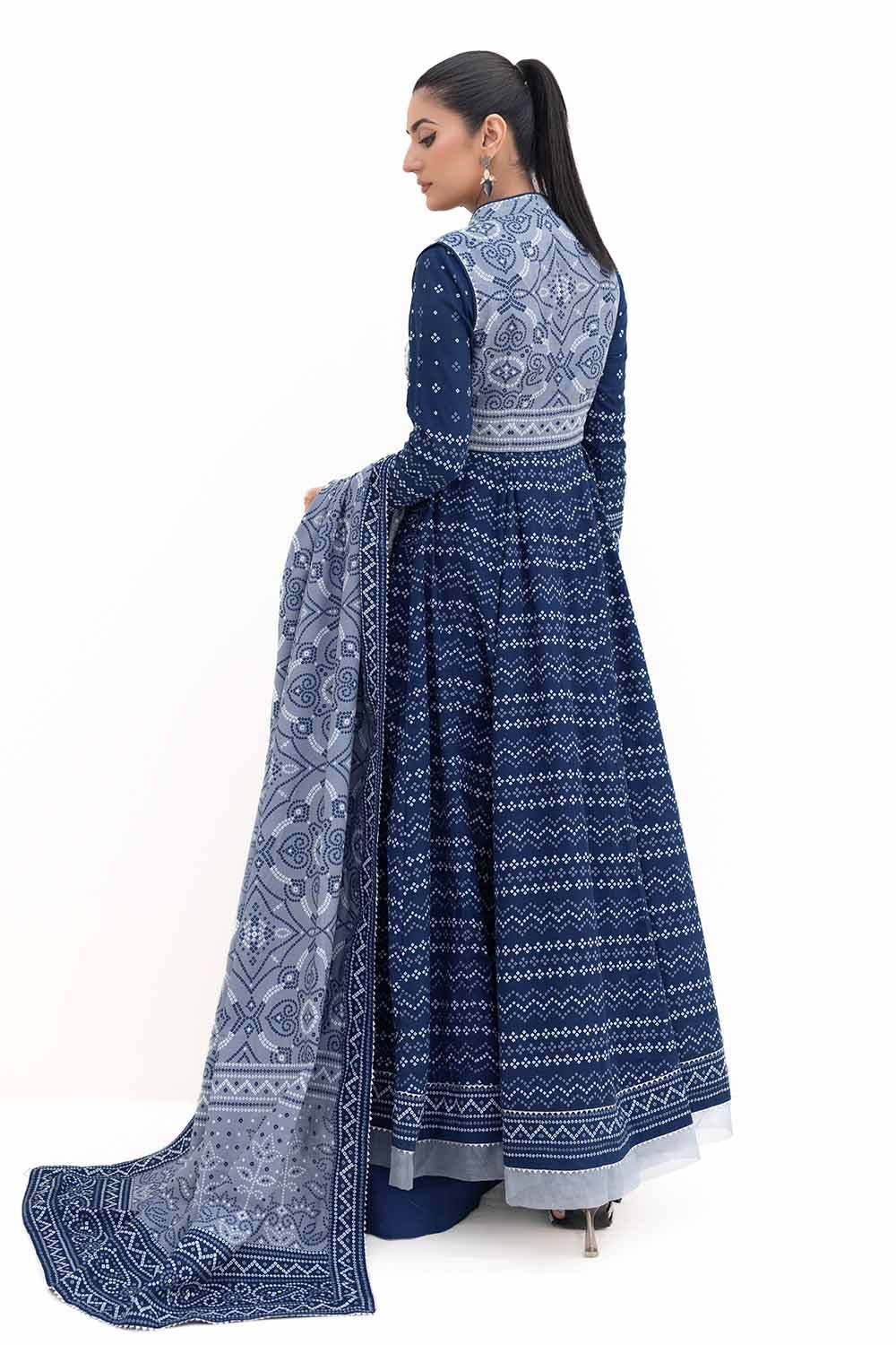 Gul Ahmed | Winter Collection 24 | Thick Khaddar Suit K-42005 T - Official Gul Ahmed - Agha Fabrics UK