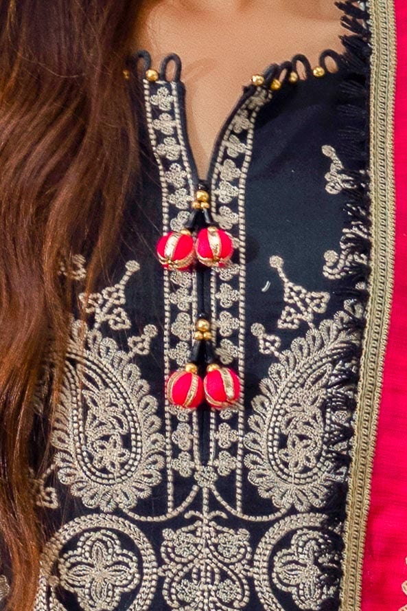 Gul Ahmed | Winter Collection 24 | Khaddar Dupatta K-42012 T - Official Gul Ahmed - Agha Fabrics UK