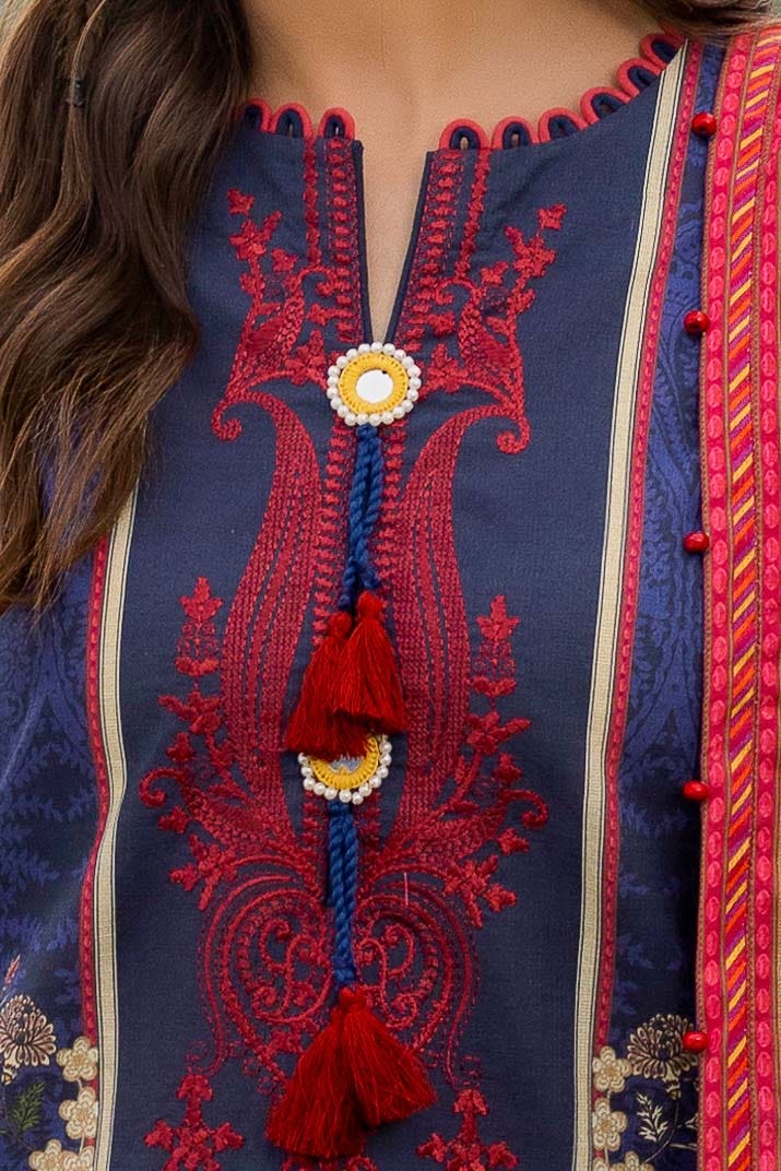 Gul Ahmed | Winter Collection 24 | Khaddar Dupatta K-42018 T - Official Gul Ahmed - Agha Fabrics UK