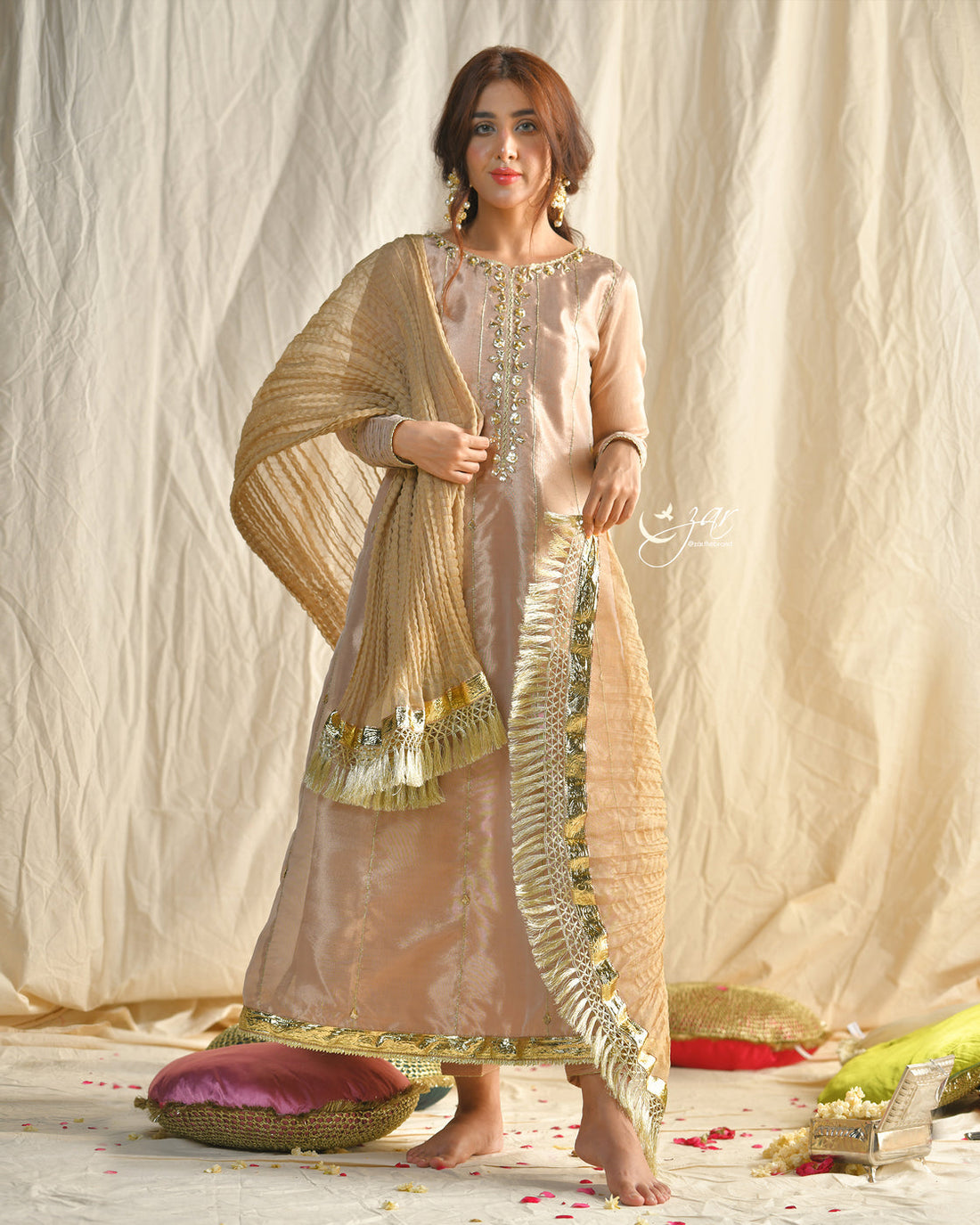 Zar | Formals Wear | Pink - Official Zar - Agha Fabrics UK
