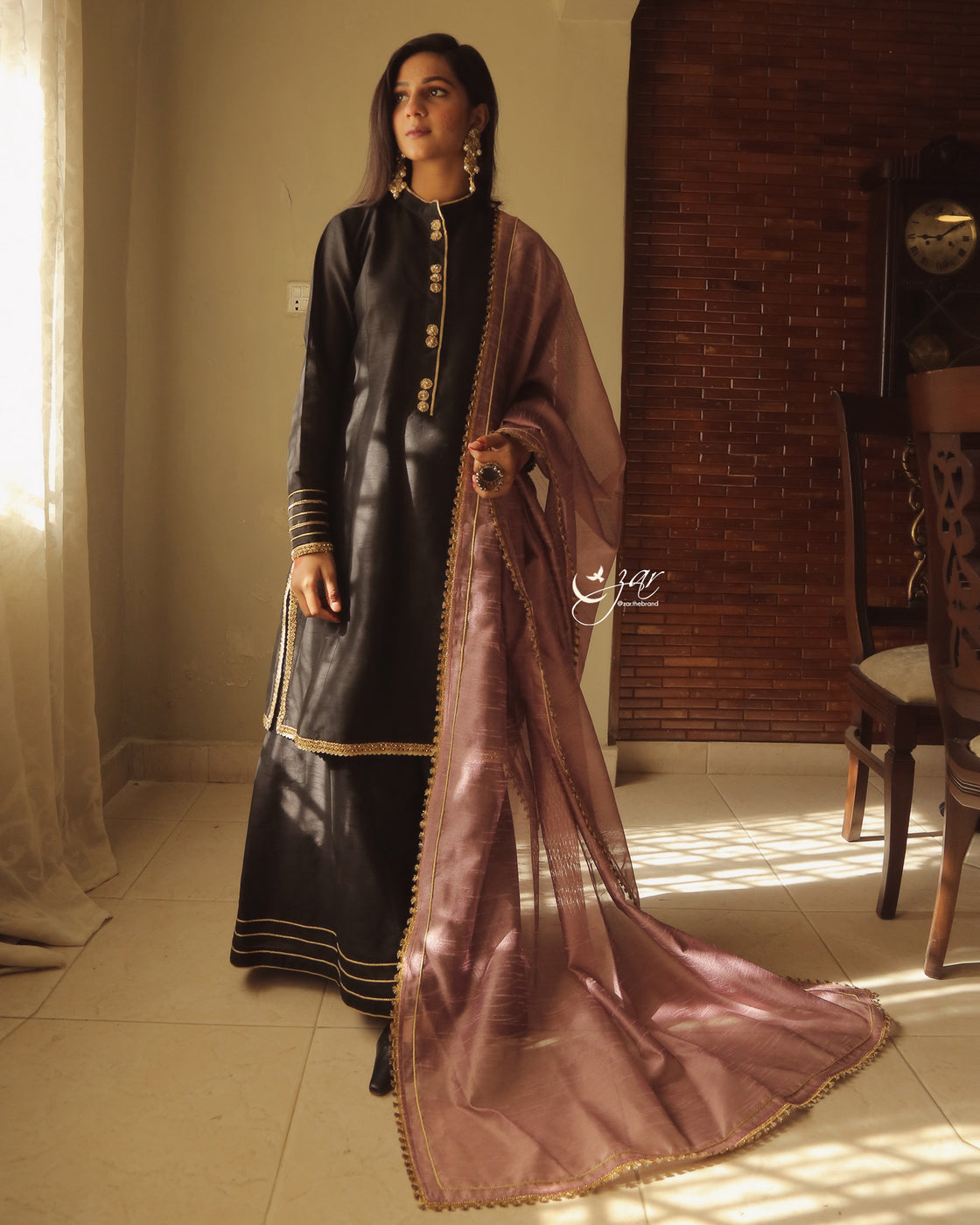Zar | Formals Wear | Black - Official Zar - Agha Fabrics UK