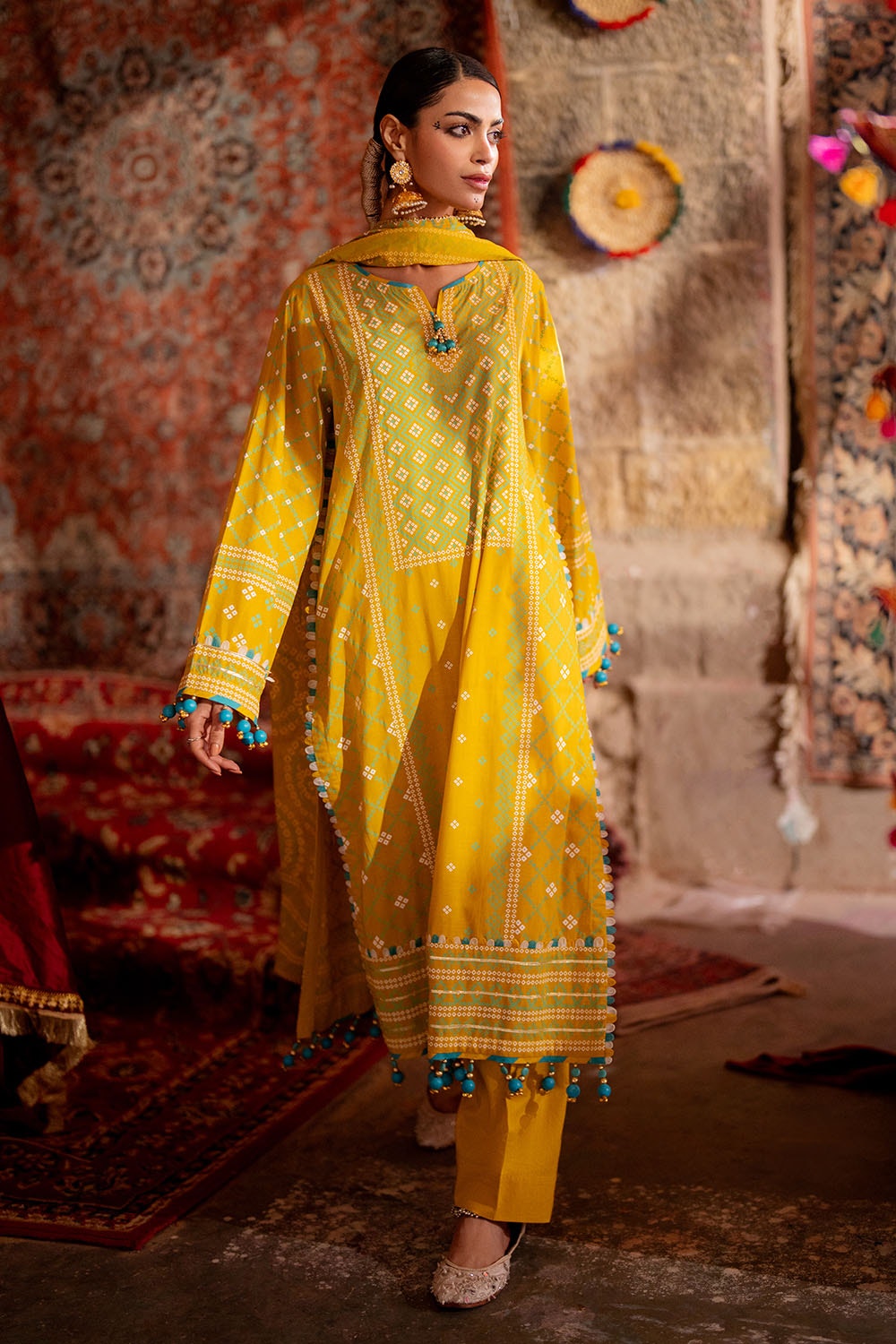Gul Ahmed | Chunri Lawn 25 | CL-52138 A
