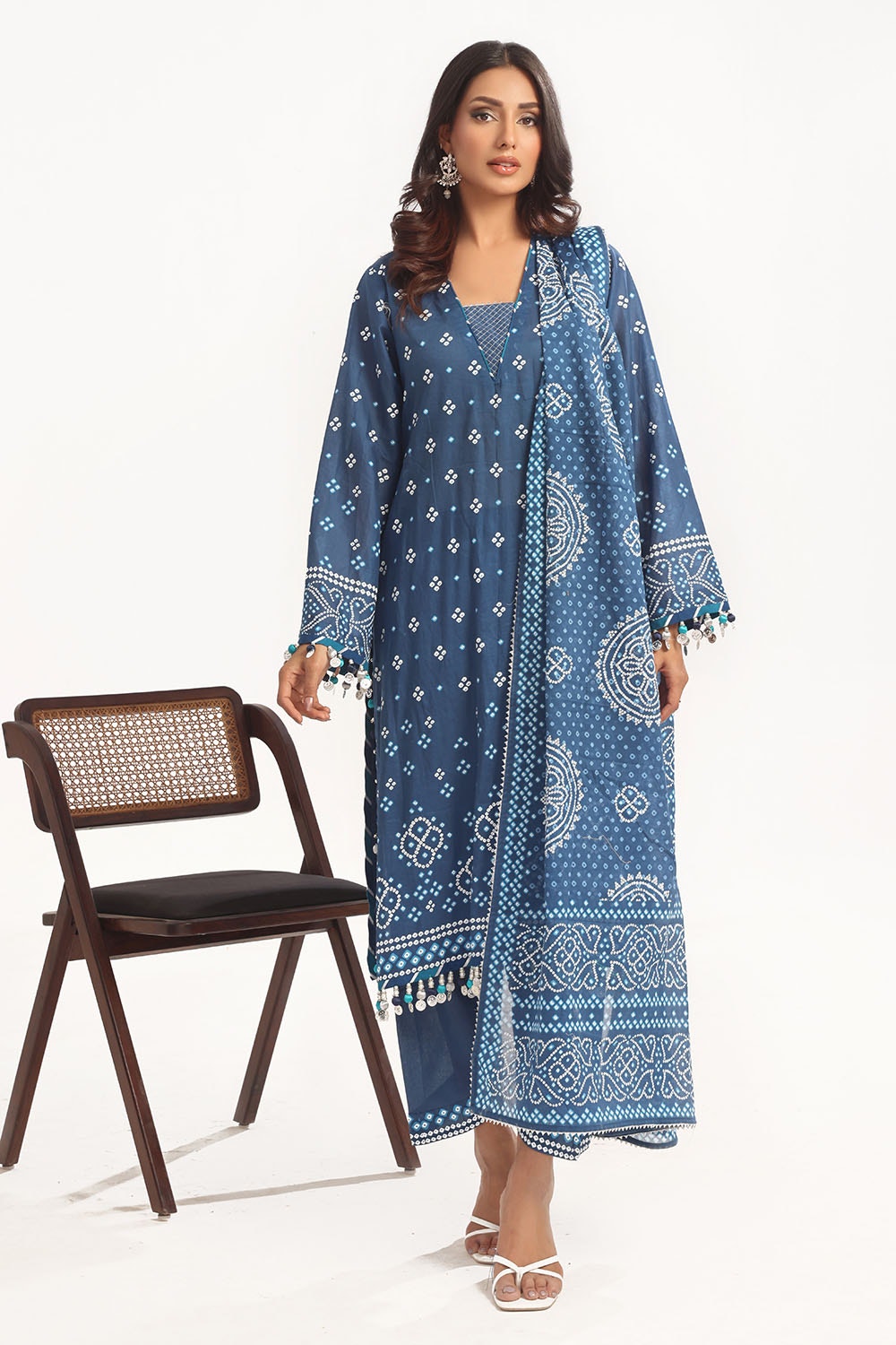 Gul Ahmed | Chunri Lawn 25 | CL-52171 B