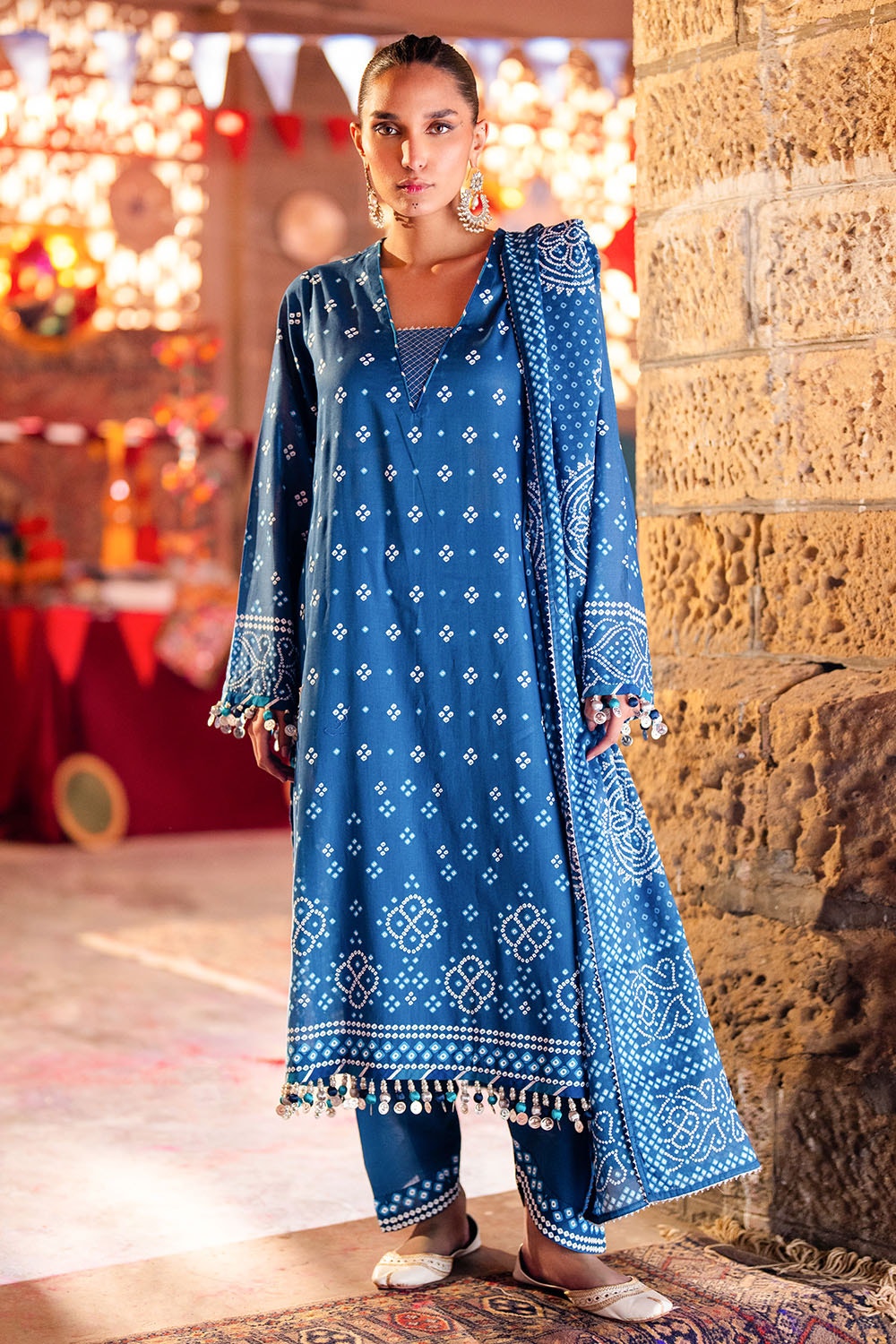 Gul Ahmed | Chunri Lawn 25 | CL-52171 B