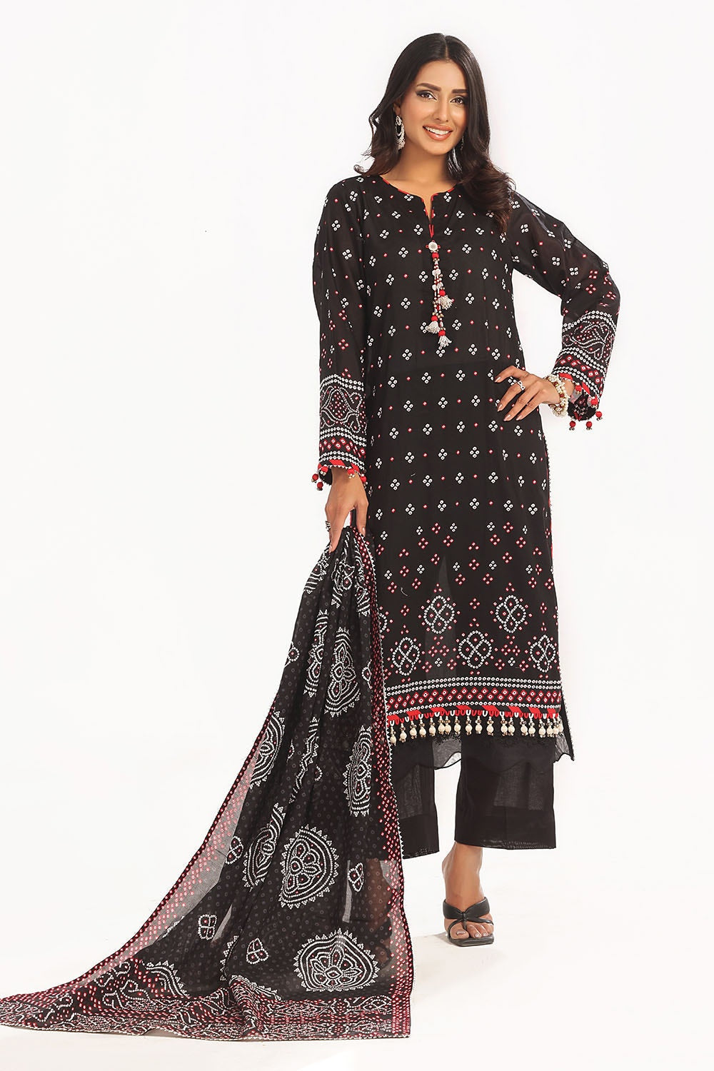 Gul Ahmed | Chunri Lawn 25 | CL-52171 A