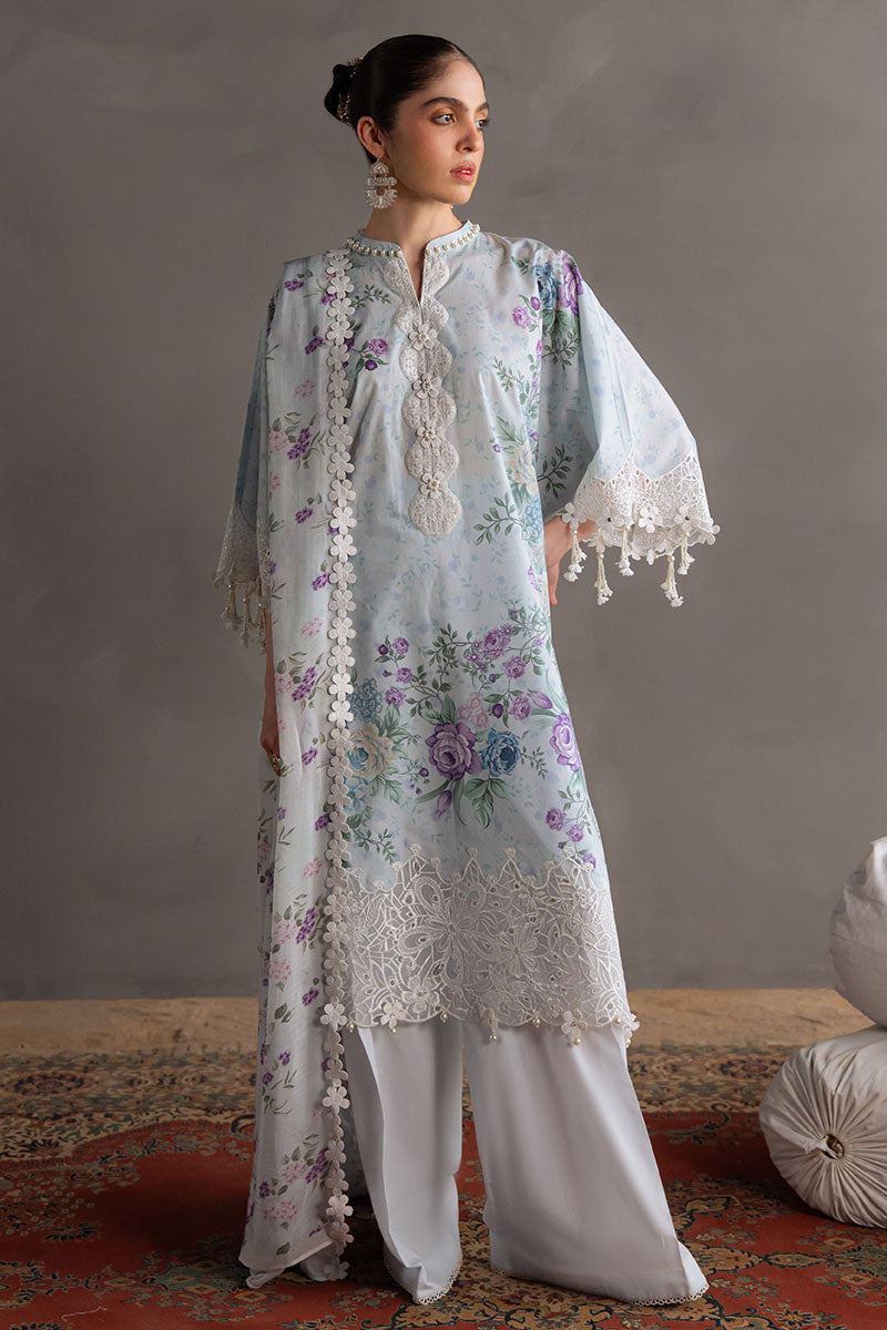 Cross Stitch | Eid Lawn Edit 25 | OCEAN BREEZE