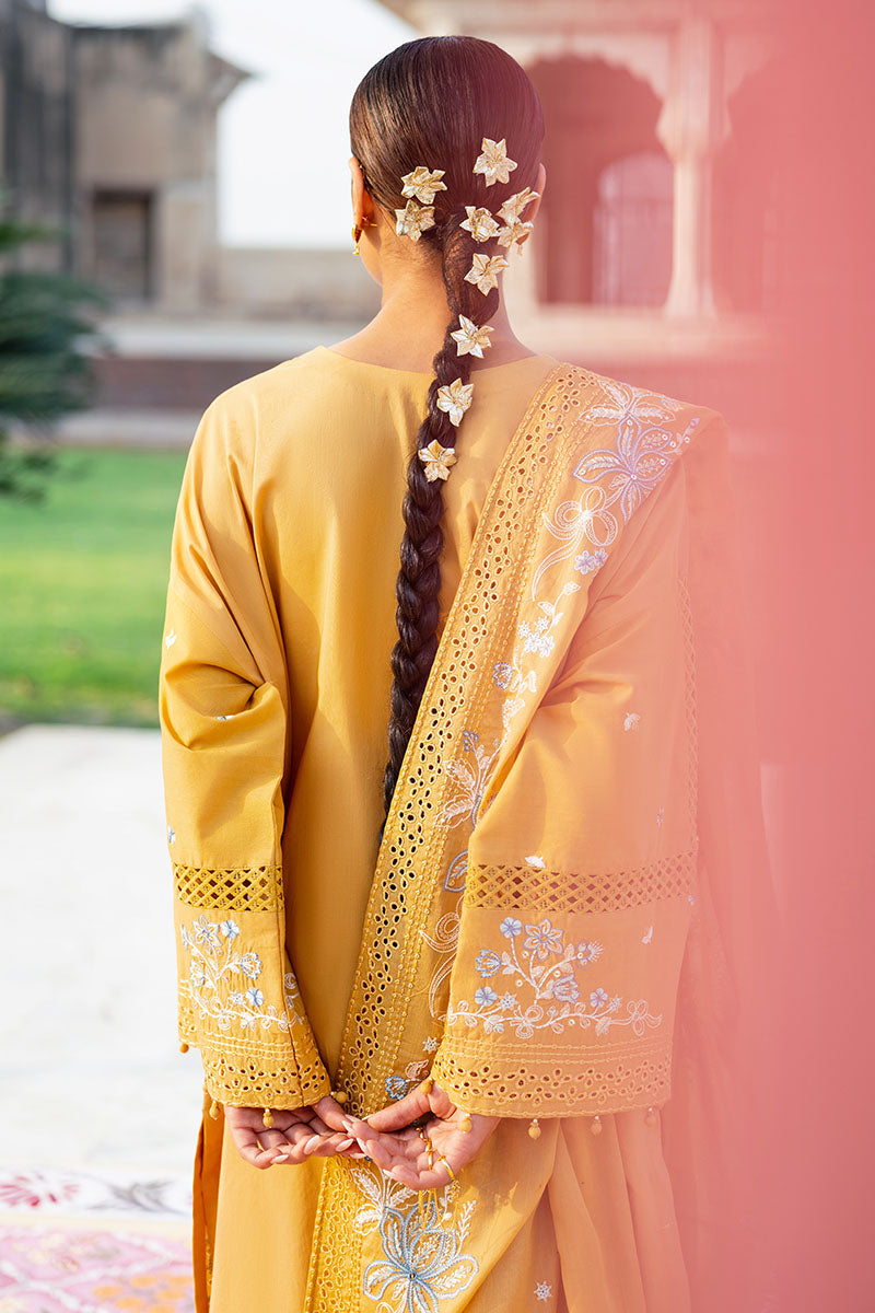 Cross Stitch | Eid Lawn Edit 25 | MUSTARD MIRAGE