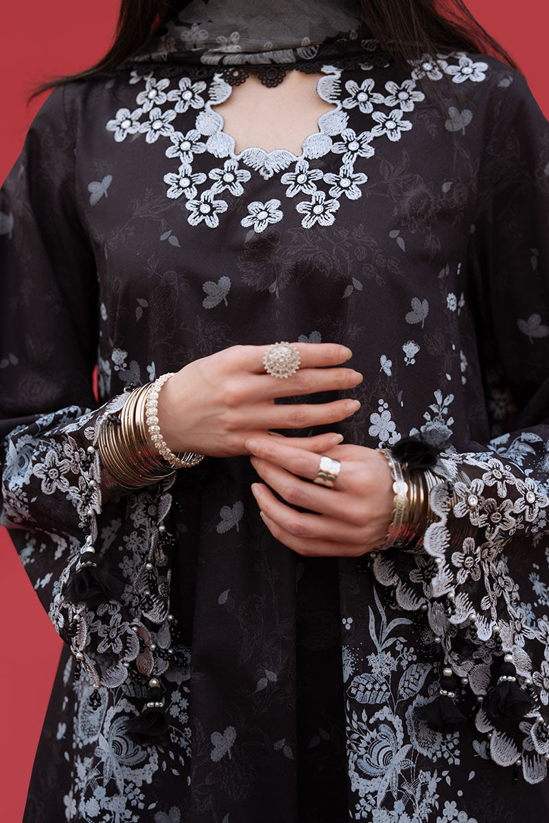 Cross Stitch | Eid Lawn Edit 25 | RAVEN WHISPER