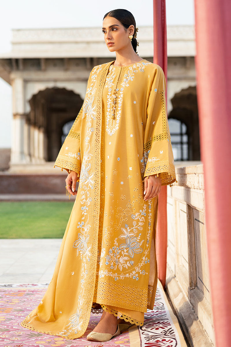 Cross Stitch | Eid Lawn Edit 25 | MUSTARD MIRAGE