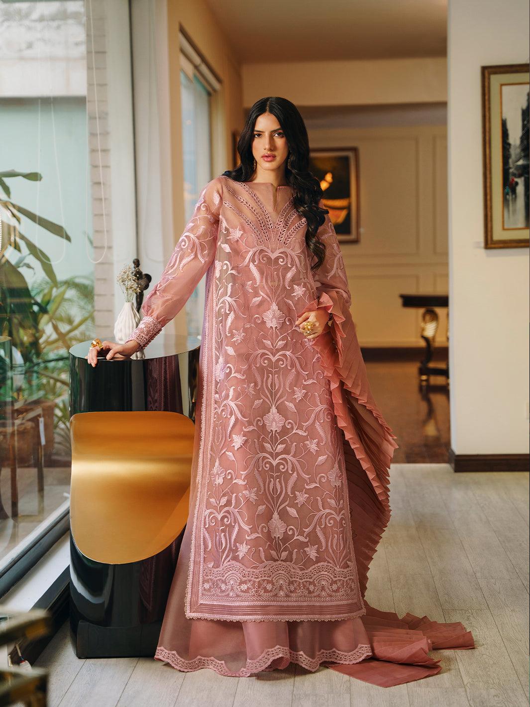 Amroz Atelier | Reveur Formals | Le RosÃÂÃÂ¨ - Official Amroz Atelier - Agha Fabrics UK