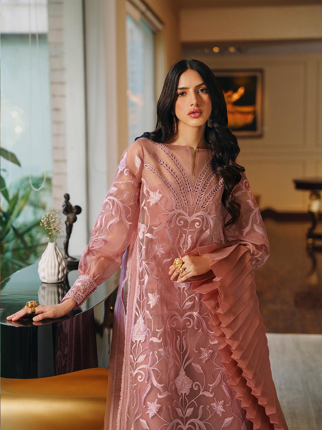 Amroz Atelier | Reveur Formals | Le RosÃÂÃÂ¨ - Official Amroz Atelier - Agha Fabrics UK