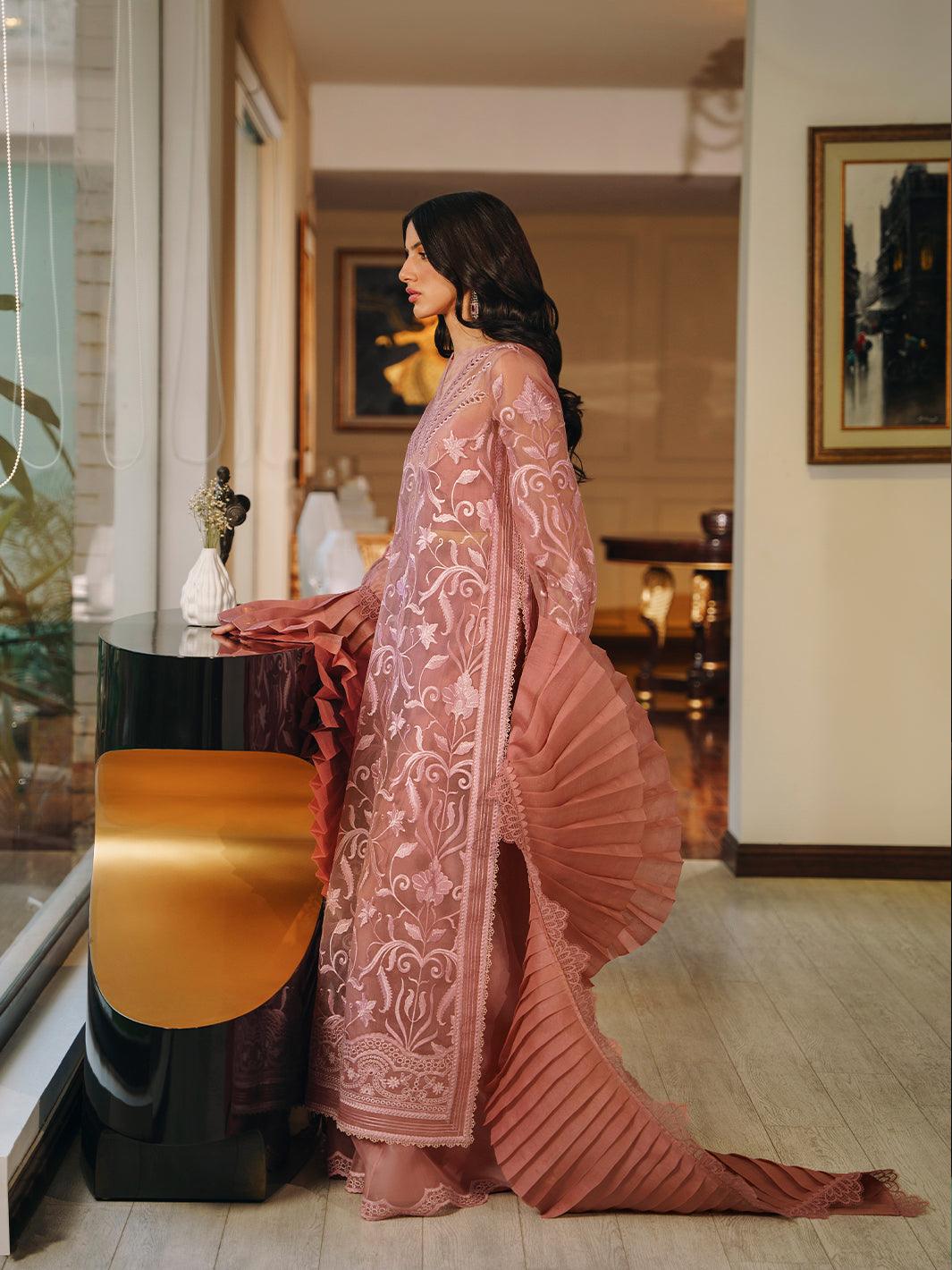 Amroz Atelier | Reveur Formals | Le RosÃÂÃÂ¨ - Official Amroz Atelier - Agha Fabrics UK