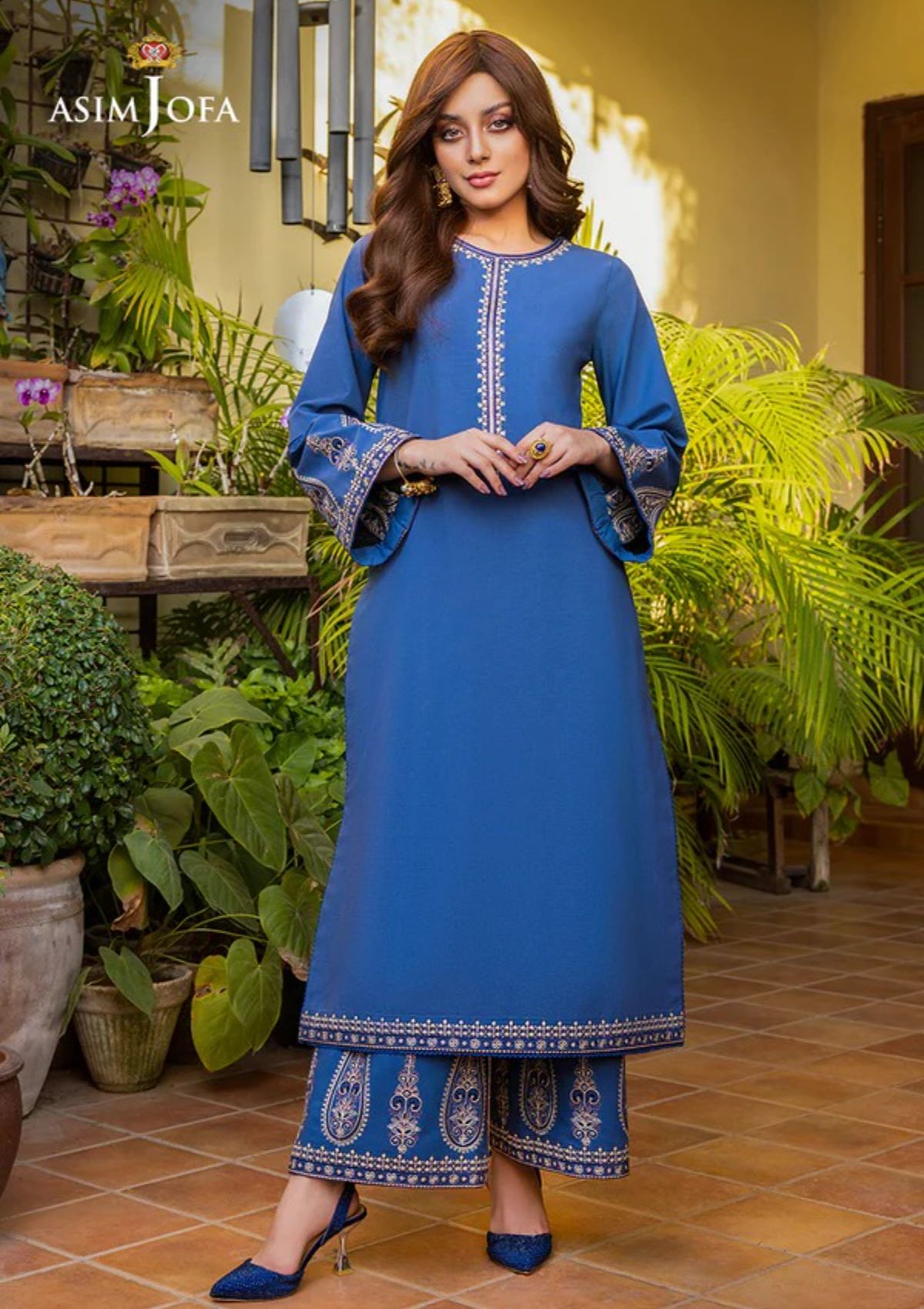 Lawn Collection - Asim Jofa - Festive - AJPE#49 - Official Asim Jofa - Agha Fabrics UK