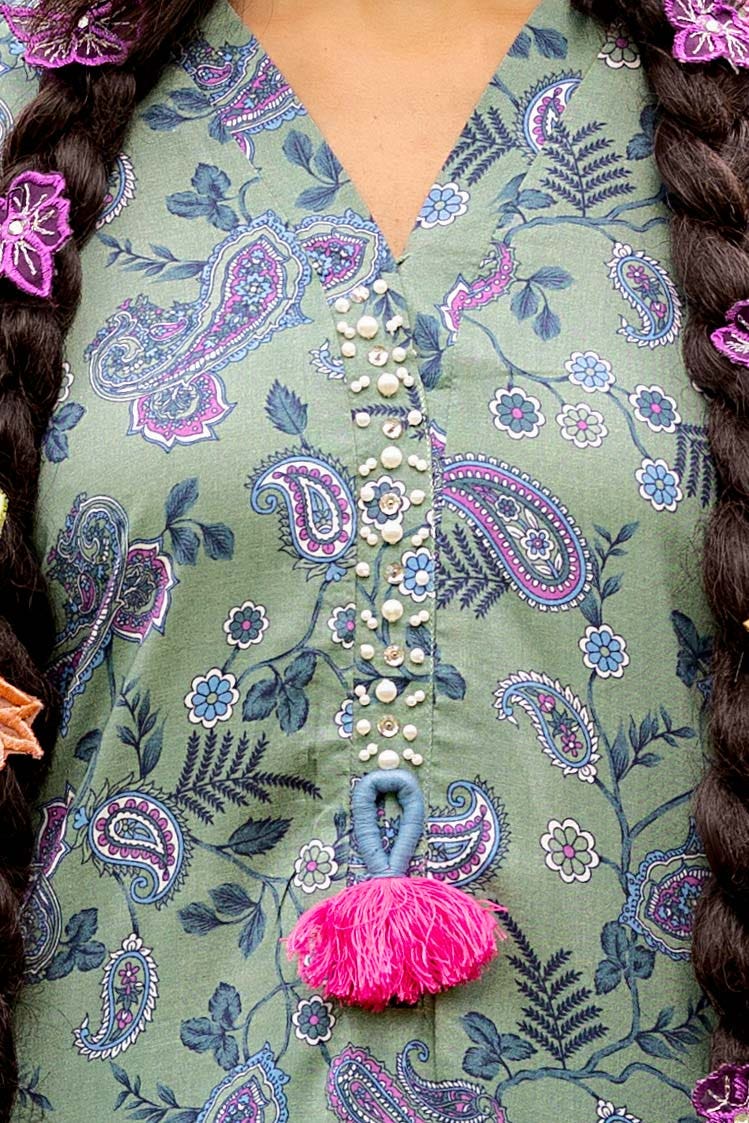 Gul Ahmed | Winter Collection 24 | Linen Suit LT-42002 - Official Gul Ahmed - Agha Fabrics UK