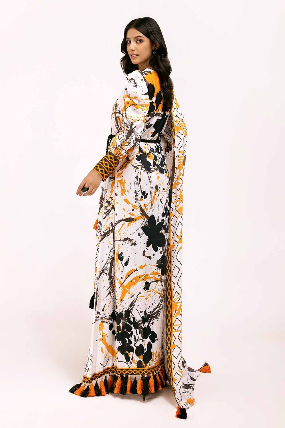 Gul Ahmed | Winter Collection 24 | Linen Suit LT-42006 - Official Gul Ahmed - Agha Fabrics UK