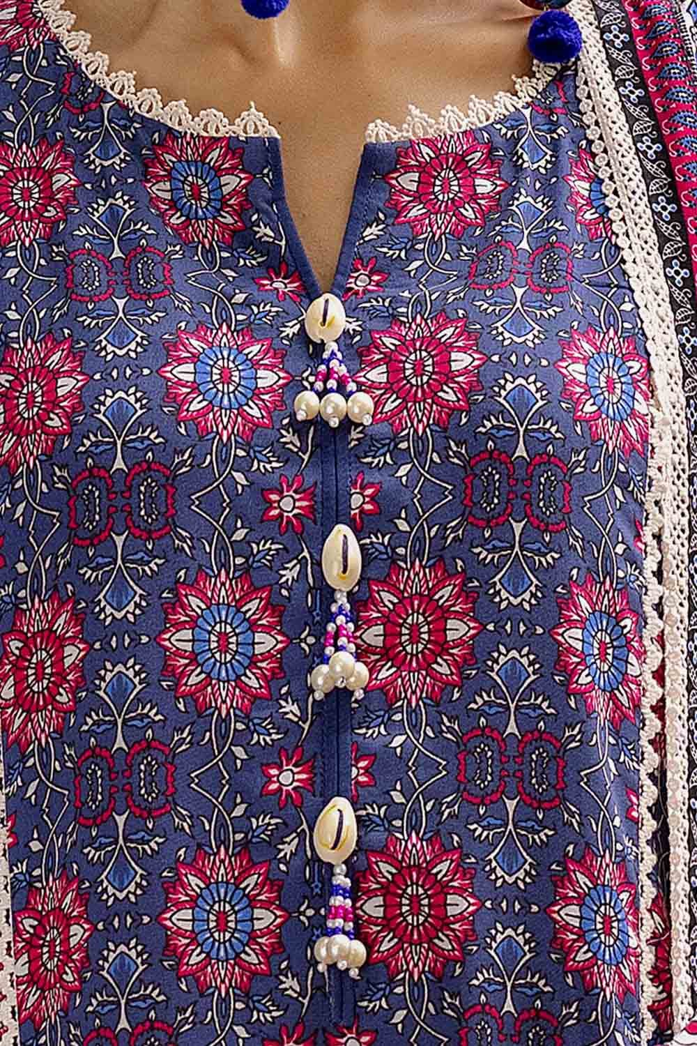 Gul Ahmed | Winter Collection 24 | Linen Suit LT-42008 - Official Gul Ahmed - Agha Fabrics UK