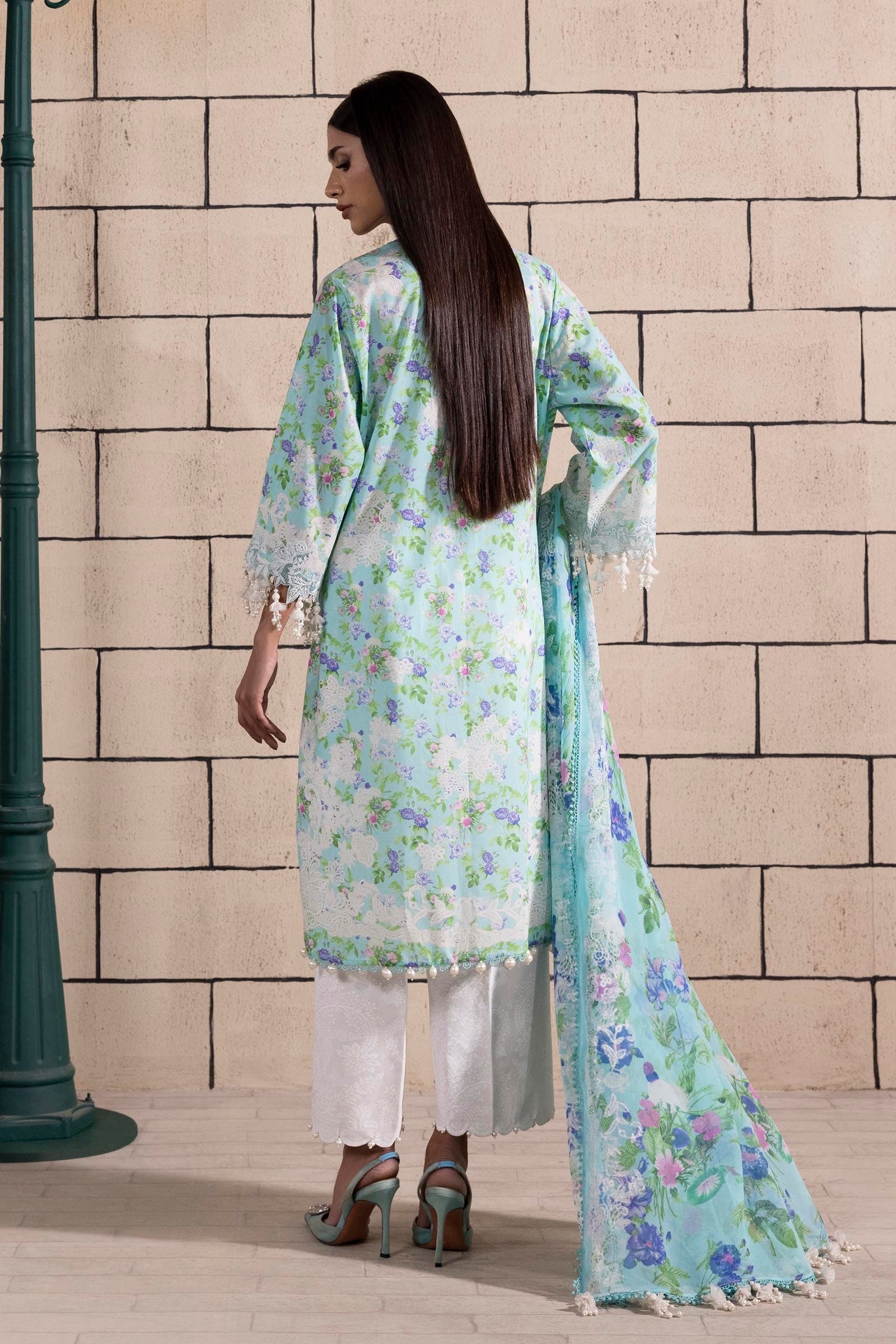 Sana Safinaz | Muzlin Spring 25 | M251-007B-3CI - Official Sana Safinaz - Agha Fabrics UK