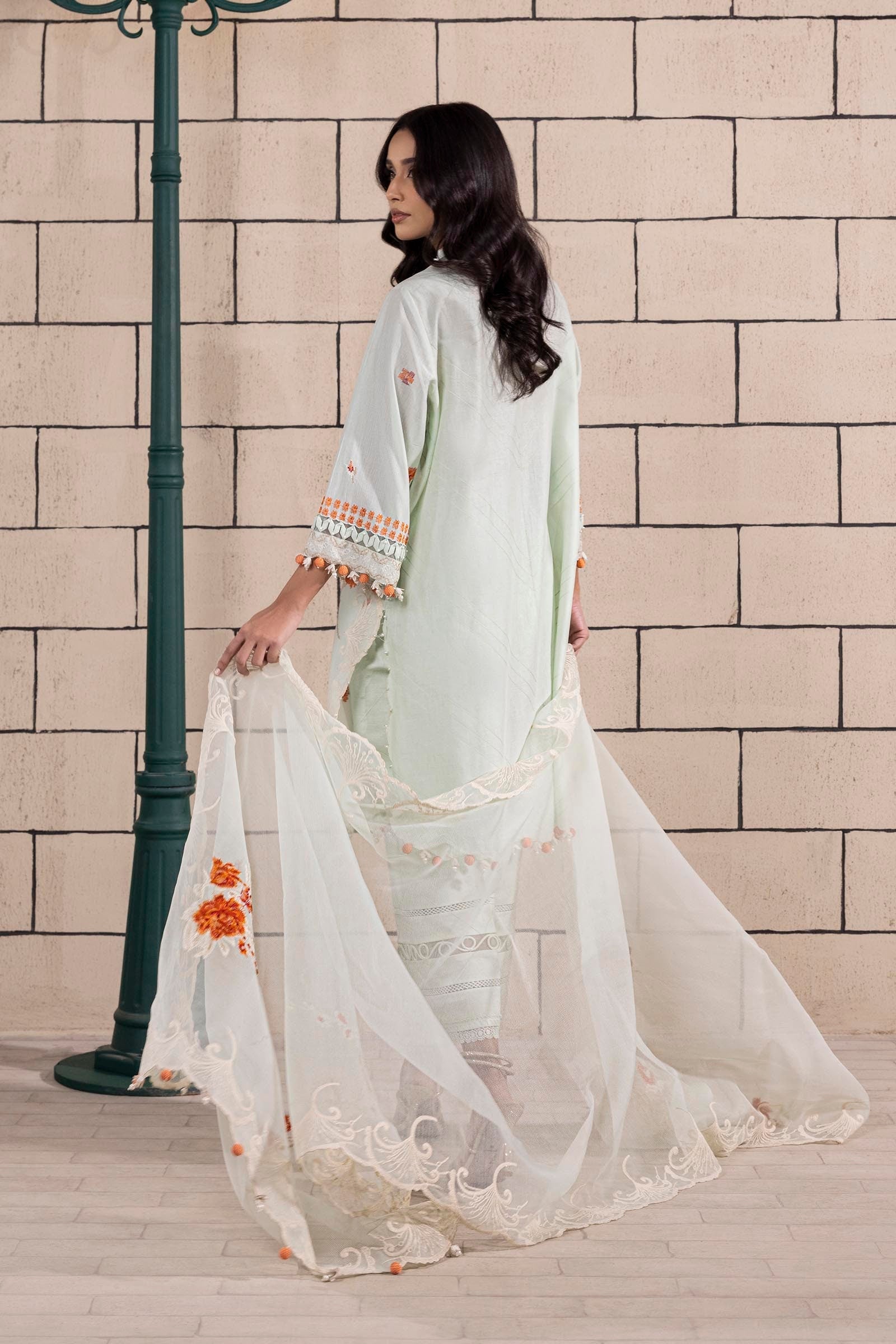 Sana Safinaz | Muzlin Spring 25 | M251-010A-3CS - Official Sana Safinaz - Agha Fabrics UK