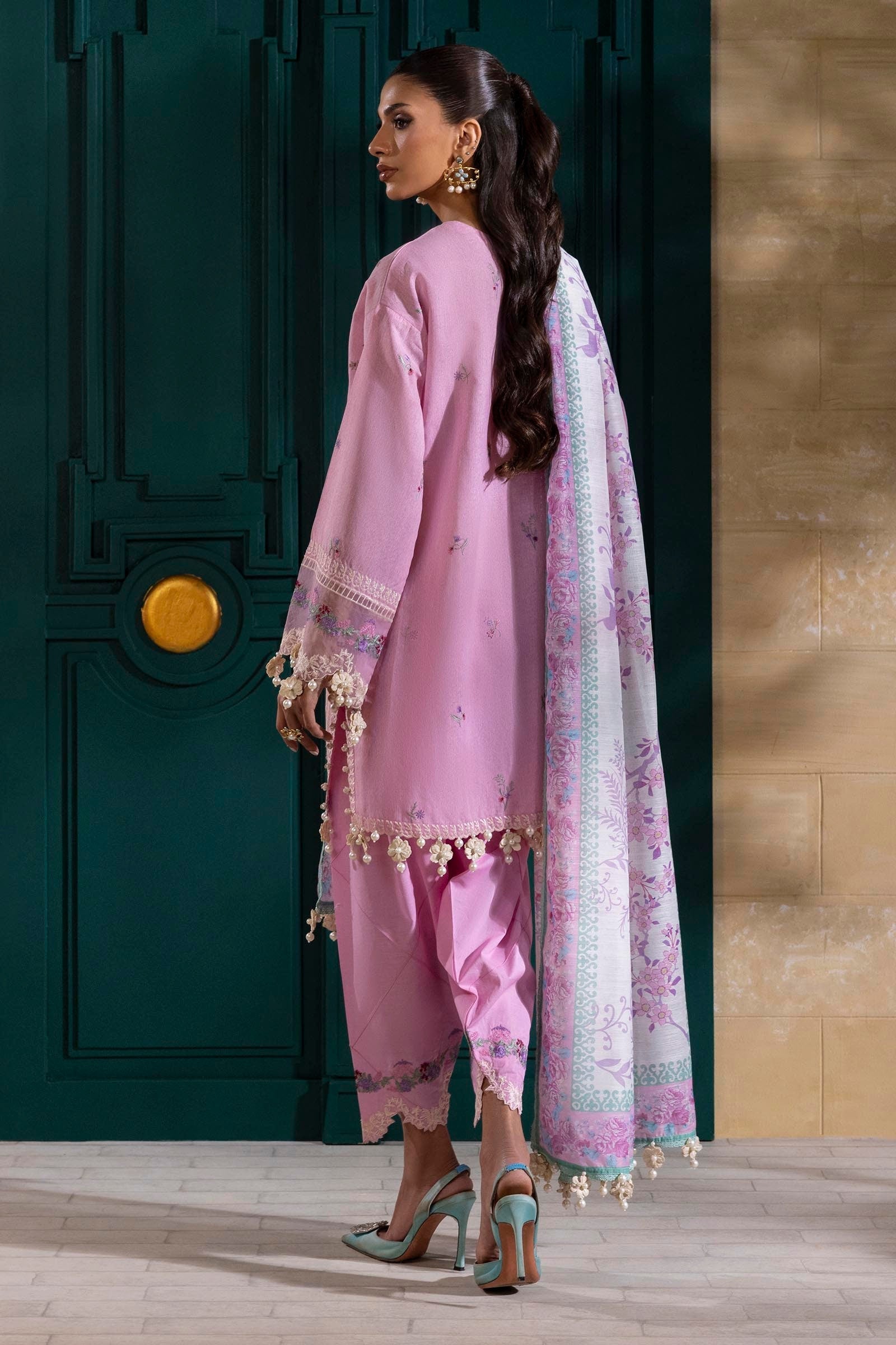 Sana Safinaz | Muzlin Spring 25 | M251-011A-3CV - Official Sana Safinaz - Agha Fabrics UK