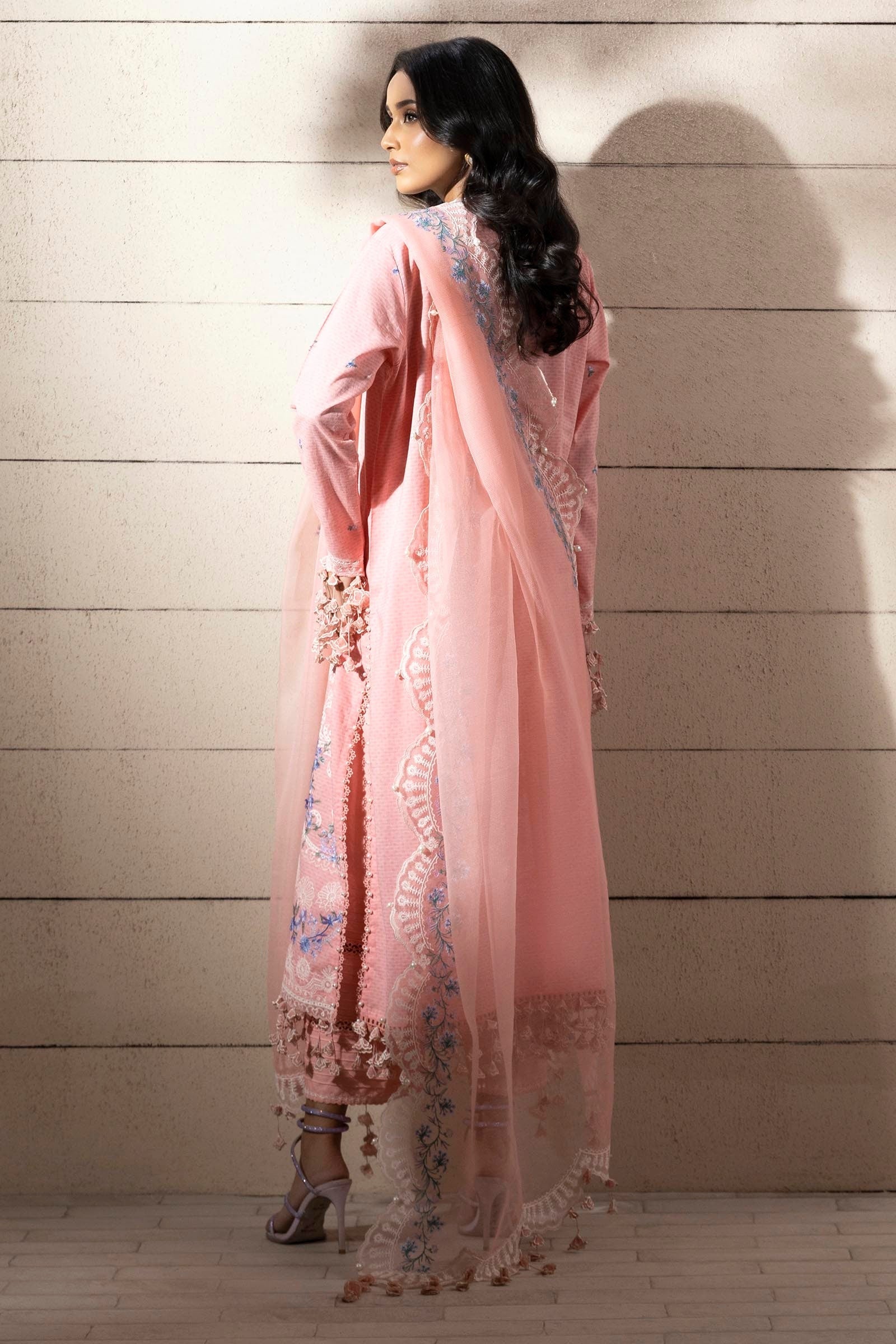 Sana Safinaz | Muzlin Spring 25 | M251-014B-3CT - Official Sana Safinaz - Agha Fabrics UK