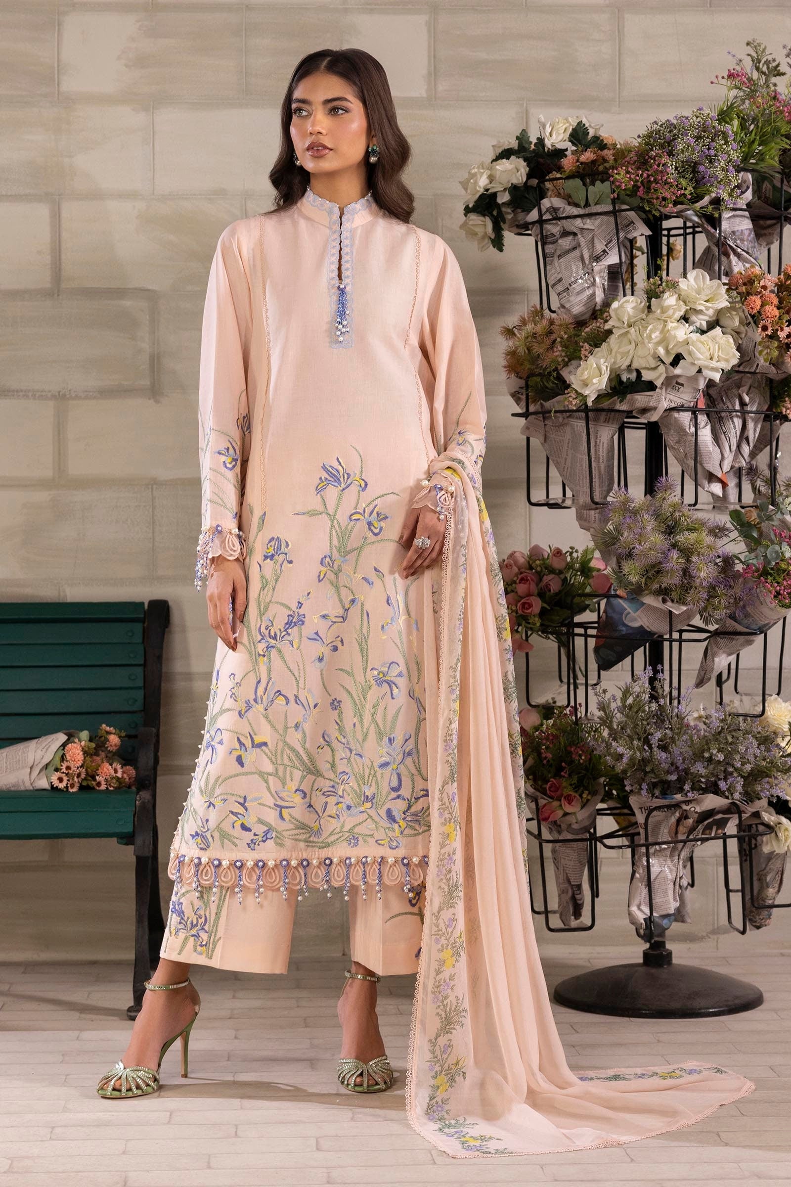 Sana Safinaz | Muzlin Spring 24 | M251-017B-3CJ
